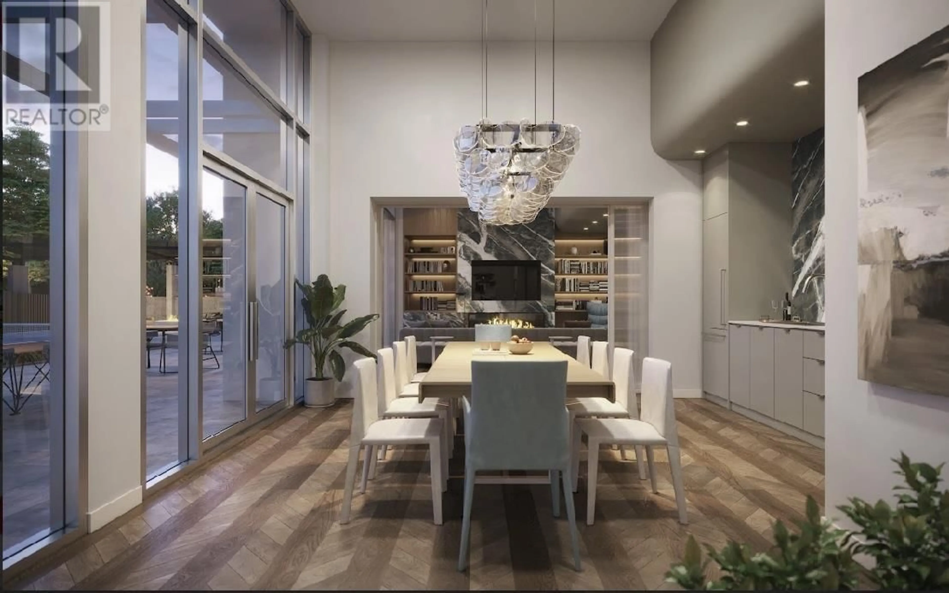 Dining room, ceramic/tile floor for 301 - 5685 HALLEY AVENUE, Burnaby British Columbia V5H2P8