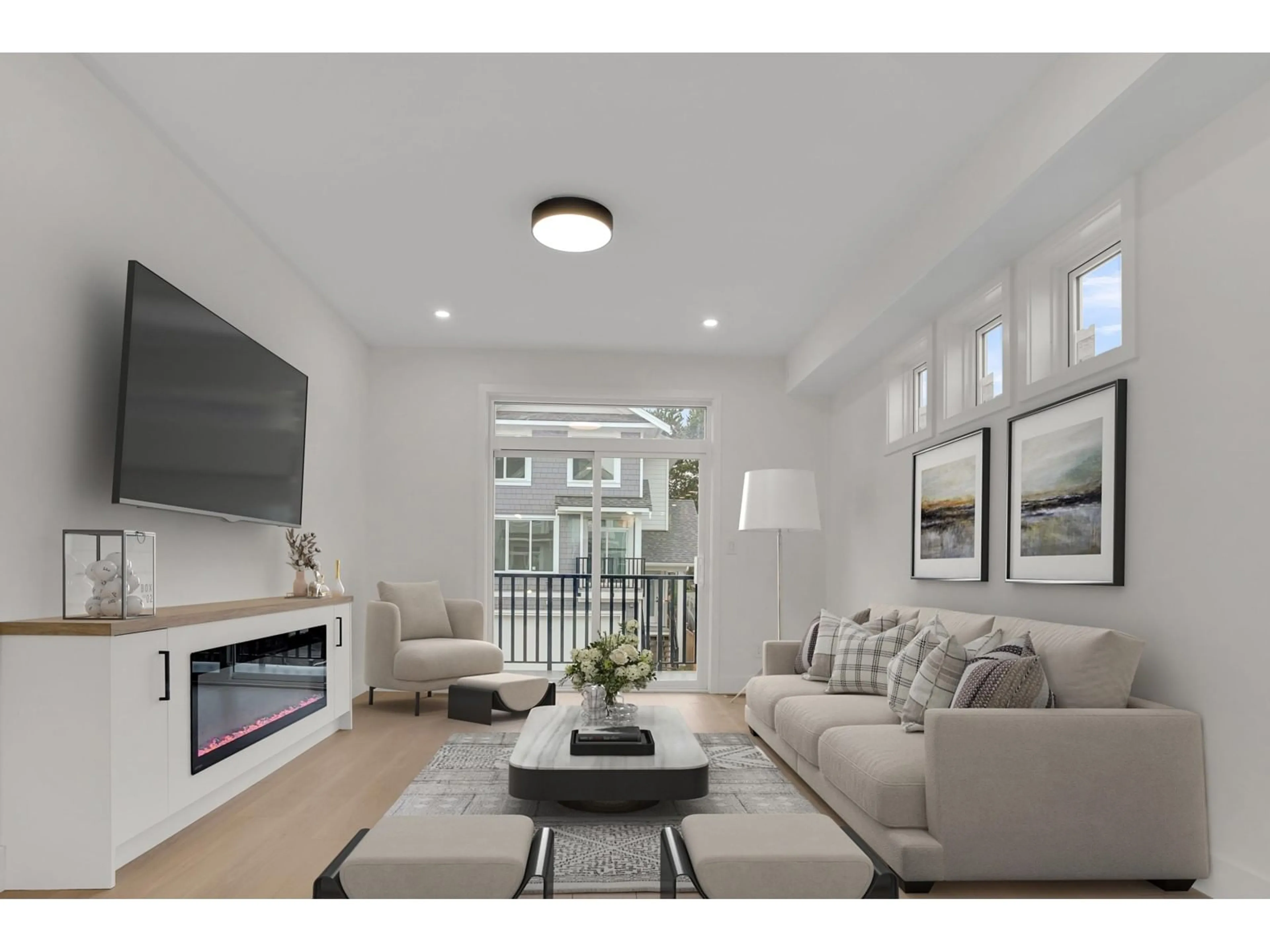 Living room with furniture, unknown for 3 - 2525 156, Surrey British Columbia V3V7P2