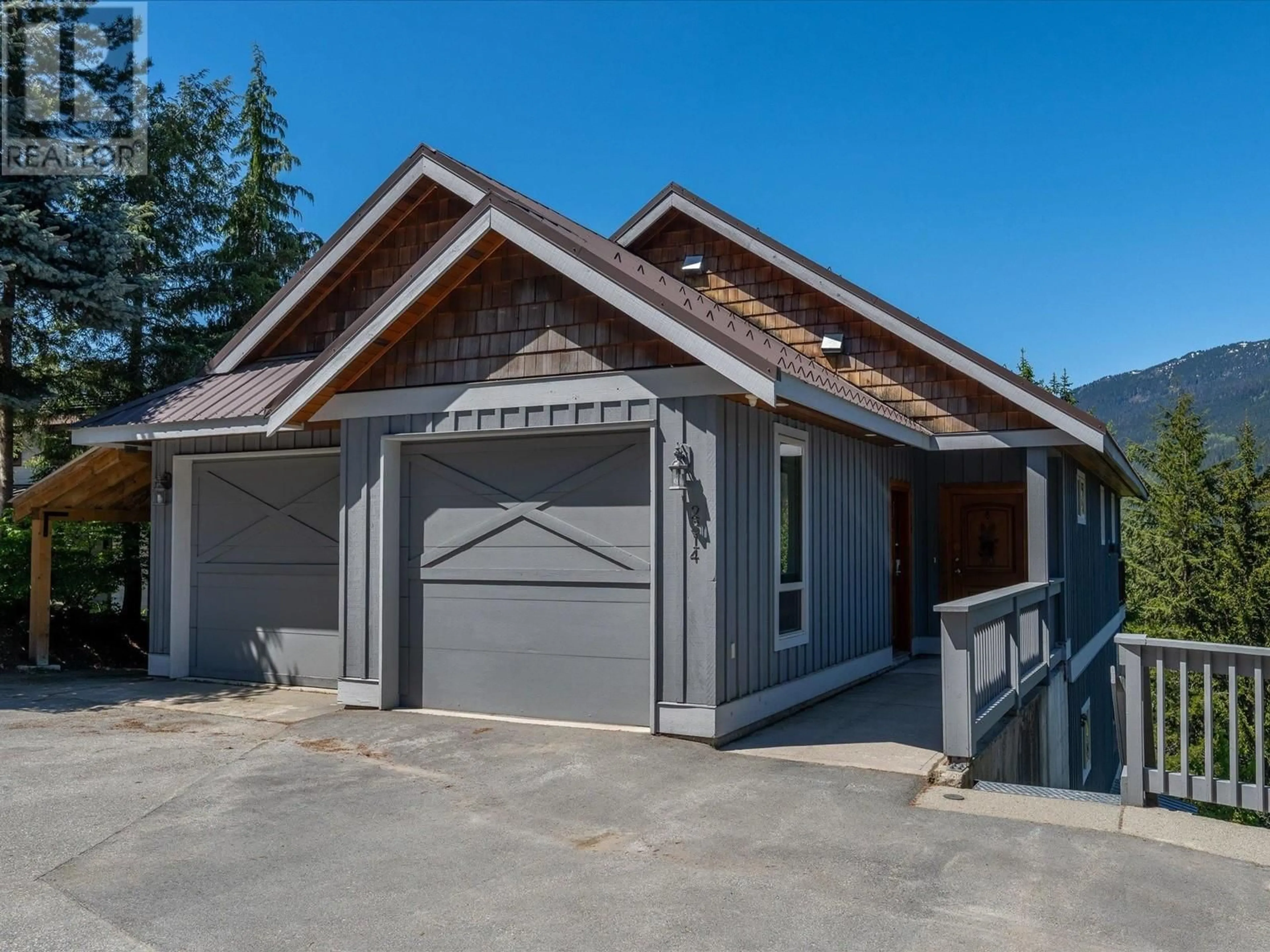 Home with vinyl exterior material, street for 2314 CAYLEY CLOSE, Whistler British Columbia V8E0A8
