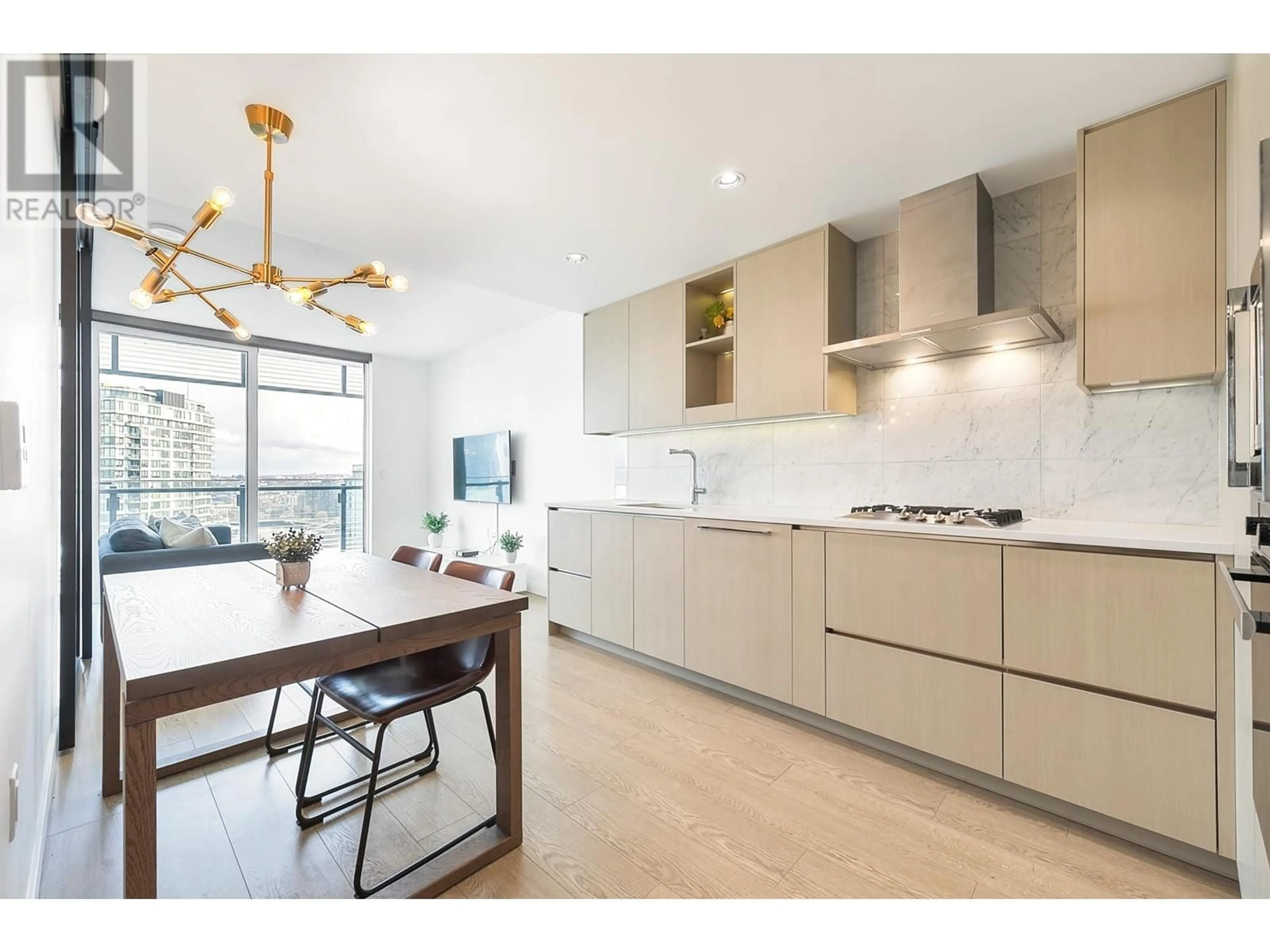 Open concept kitchen, unknown for 2212 - 89 NELSON STREET, Vancouver British Columbia V6Z0E7
