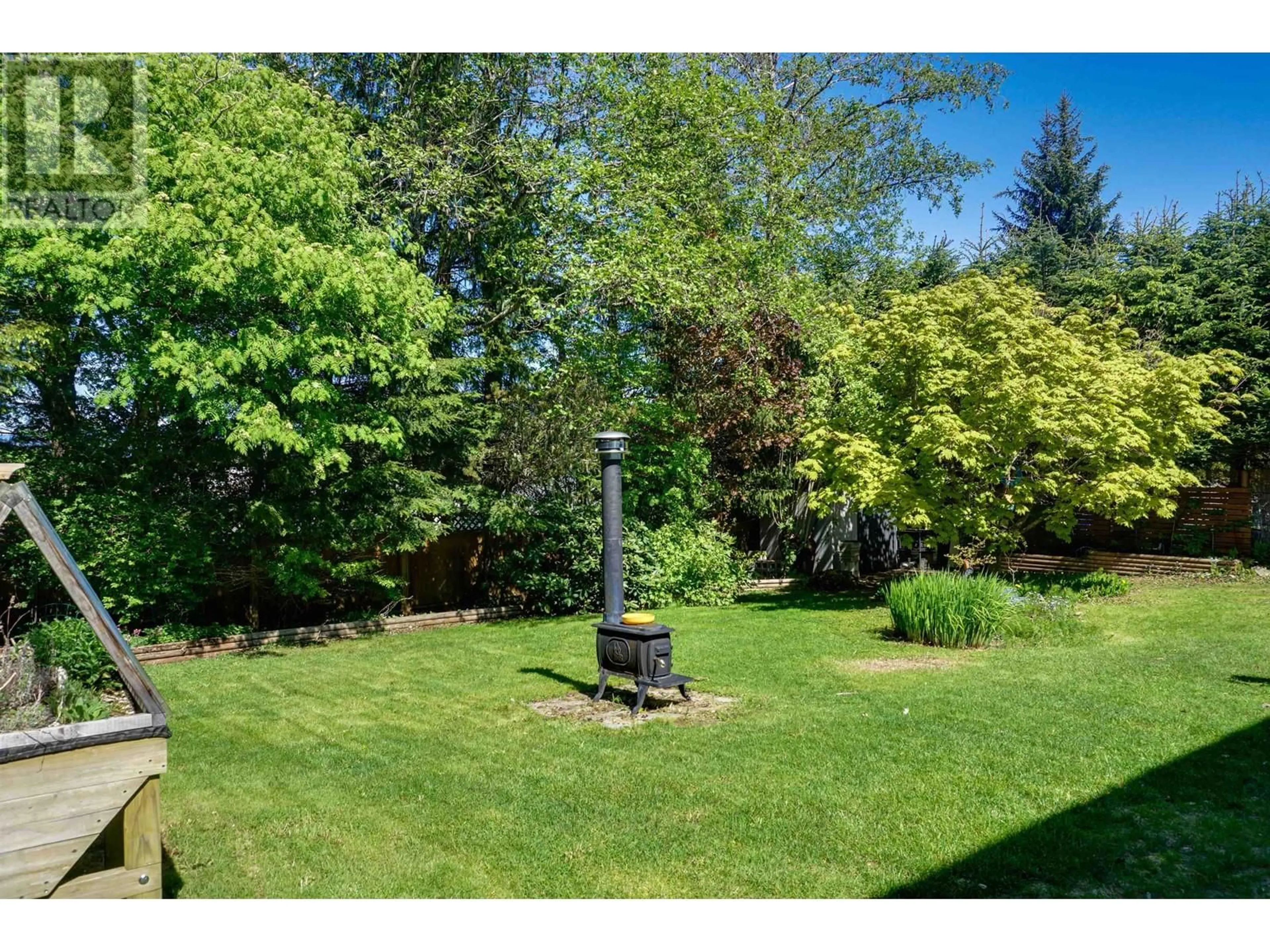Patio, forest/trees view for 11 AMOS STREET, Kitimat British Columbia V8C1A5