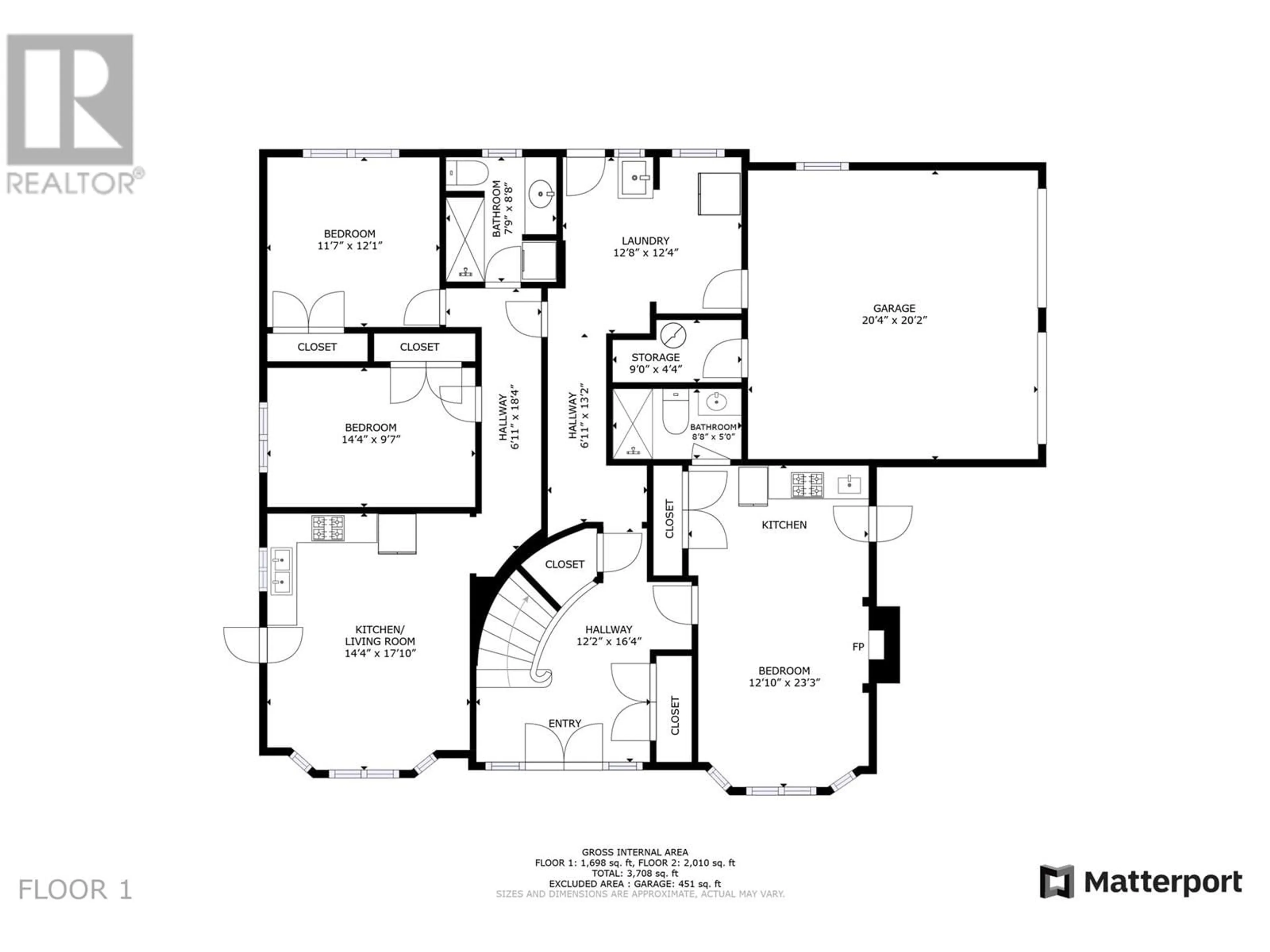 Floor plan for 996 - DUTHIE AVENUE, Burnaby British Columbia V5A2P8