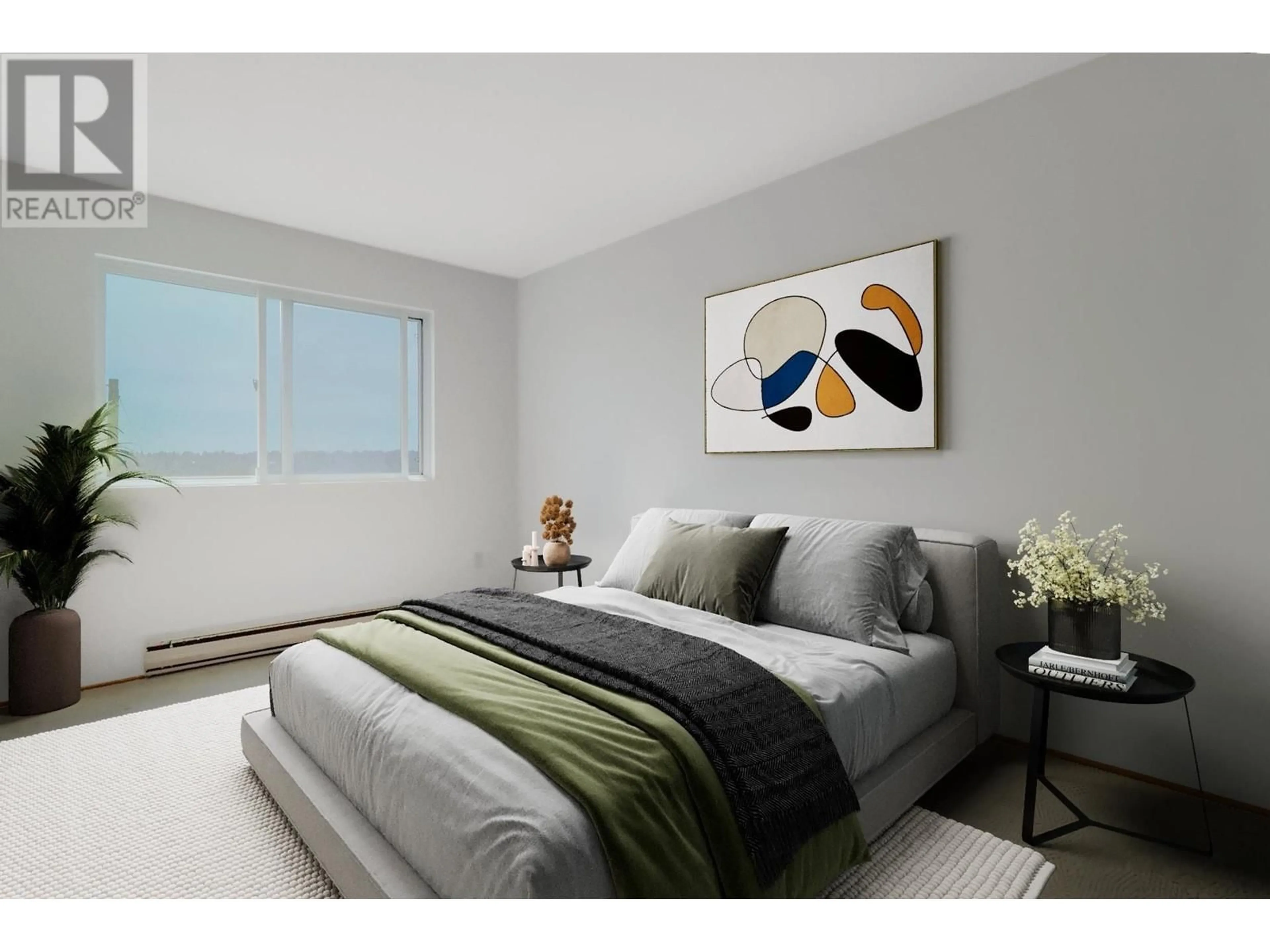 Bedroom with bed, unknown for 208 - 45 FOURTH STREET, New Westminster British Columbia V3L5H7