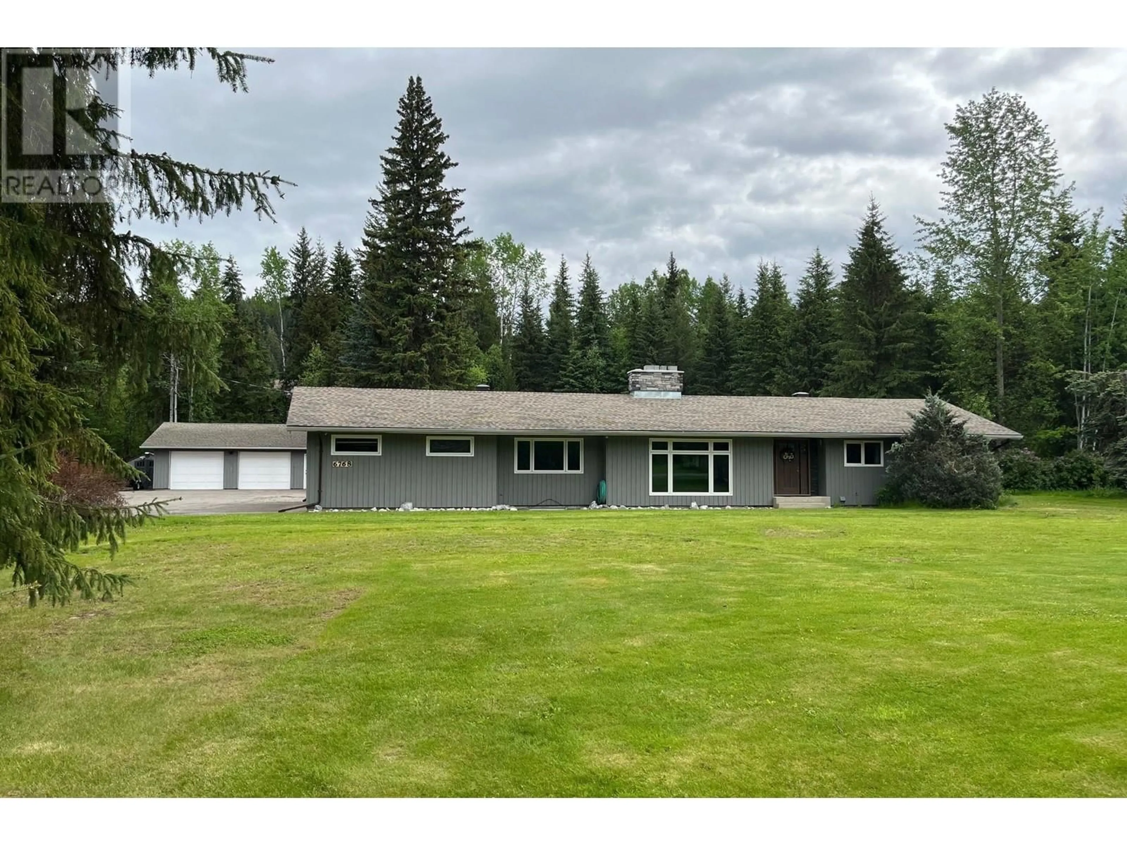 A pic from outside/outdoor area/front of a property/back of a property/a pic from drone, unknown for 6768 BENCH DRIVE, Prince George British Columbia V2K4Z1