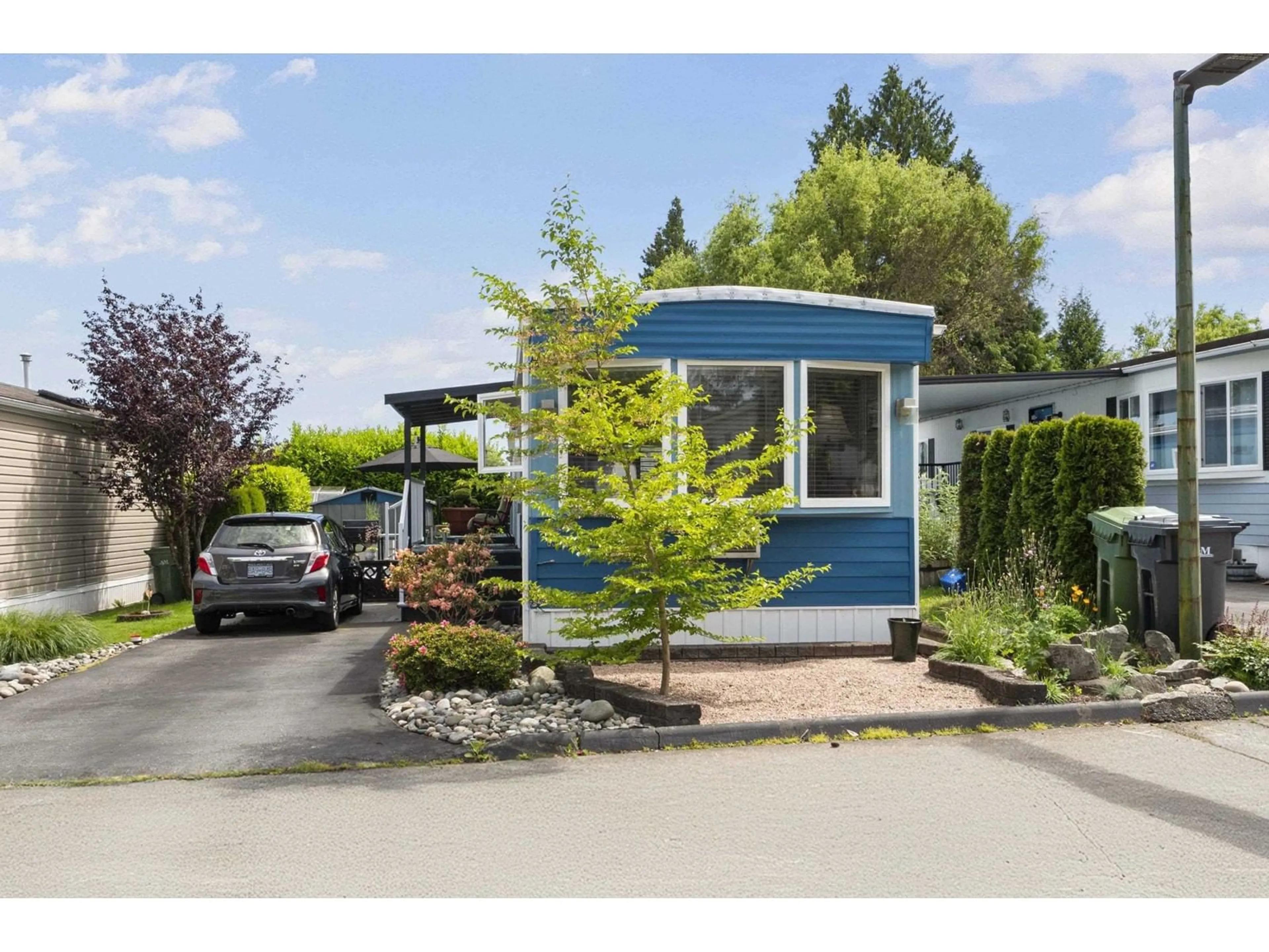 Home with vinyl exterior material, street for 69 - 1840 160, Surrey British Columbia V4A4X4