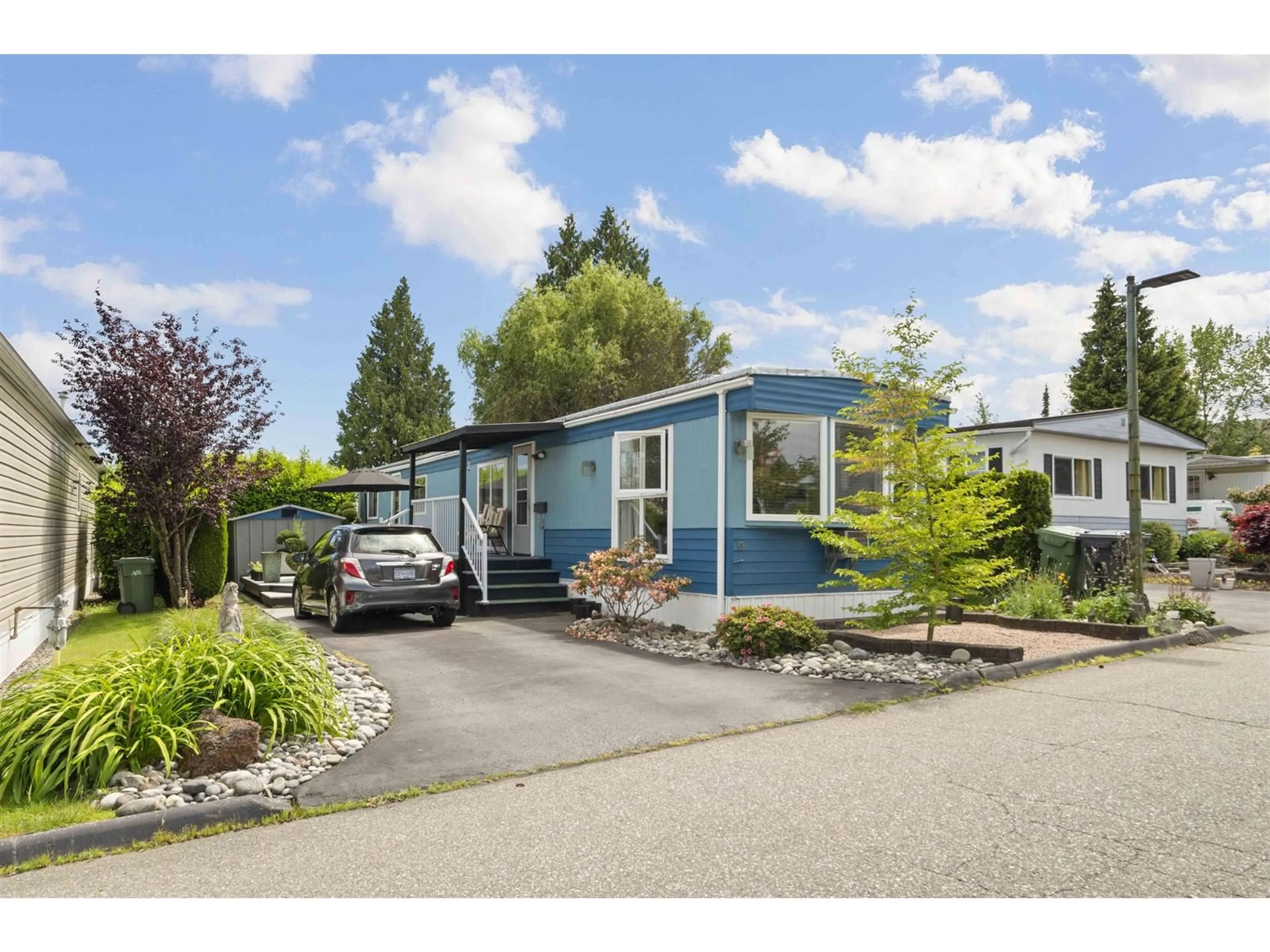 Home with vinyl exterior material, street for 69 - 1840 160, Surrey British Columbia V4A4X4
