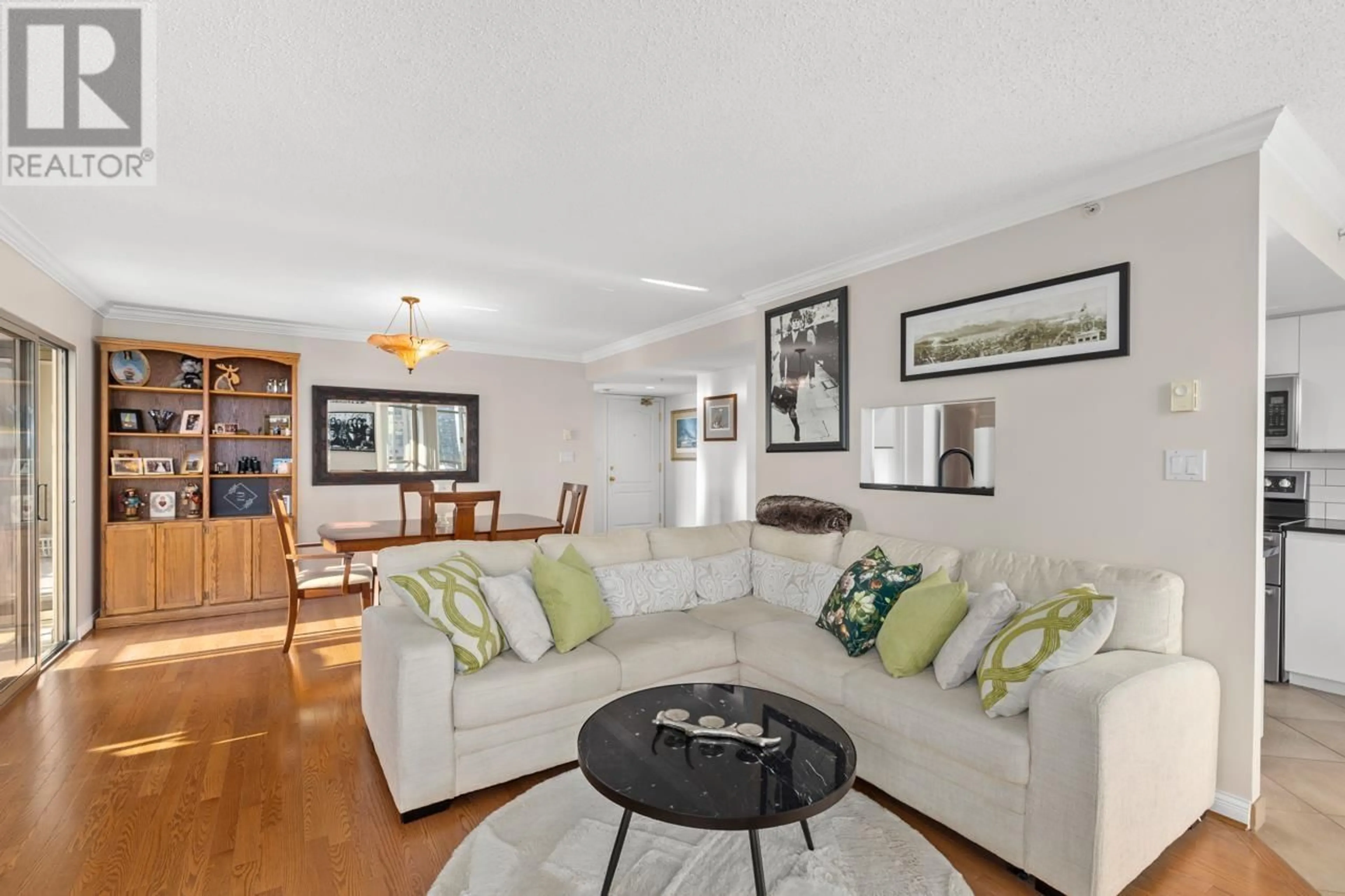 Living room with furniture, unknown for 2301 - 867 HAMILTON STREET, Vancouver British Columbia V6B6B7