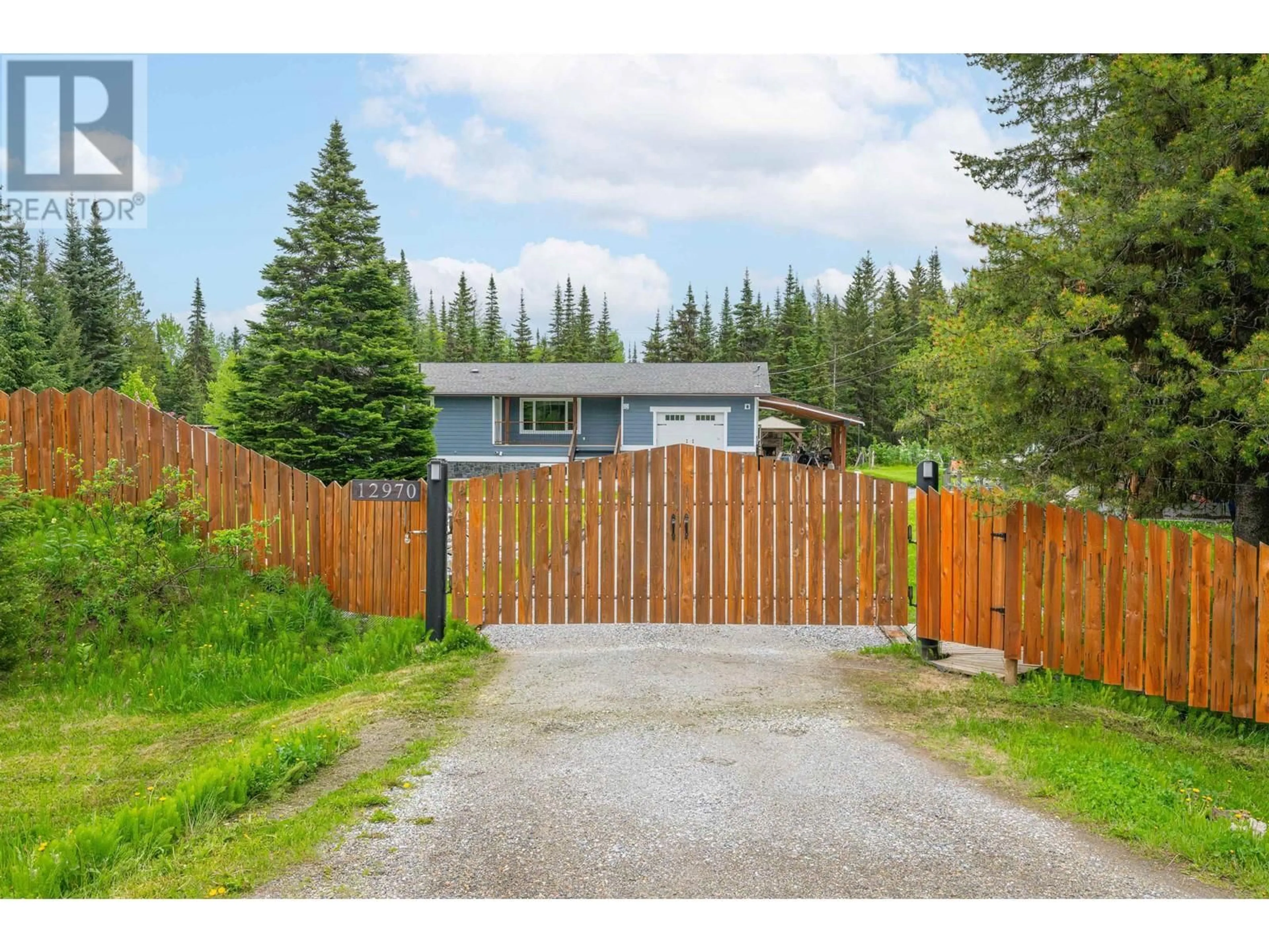 A pic from outside/outdoor area/front of a property/back of a property/a pic from drone, unknown for 12970 HUBERT ROAD, Prince George British Columbia V2K5V3