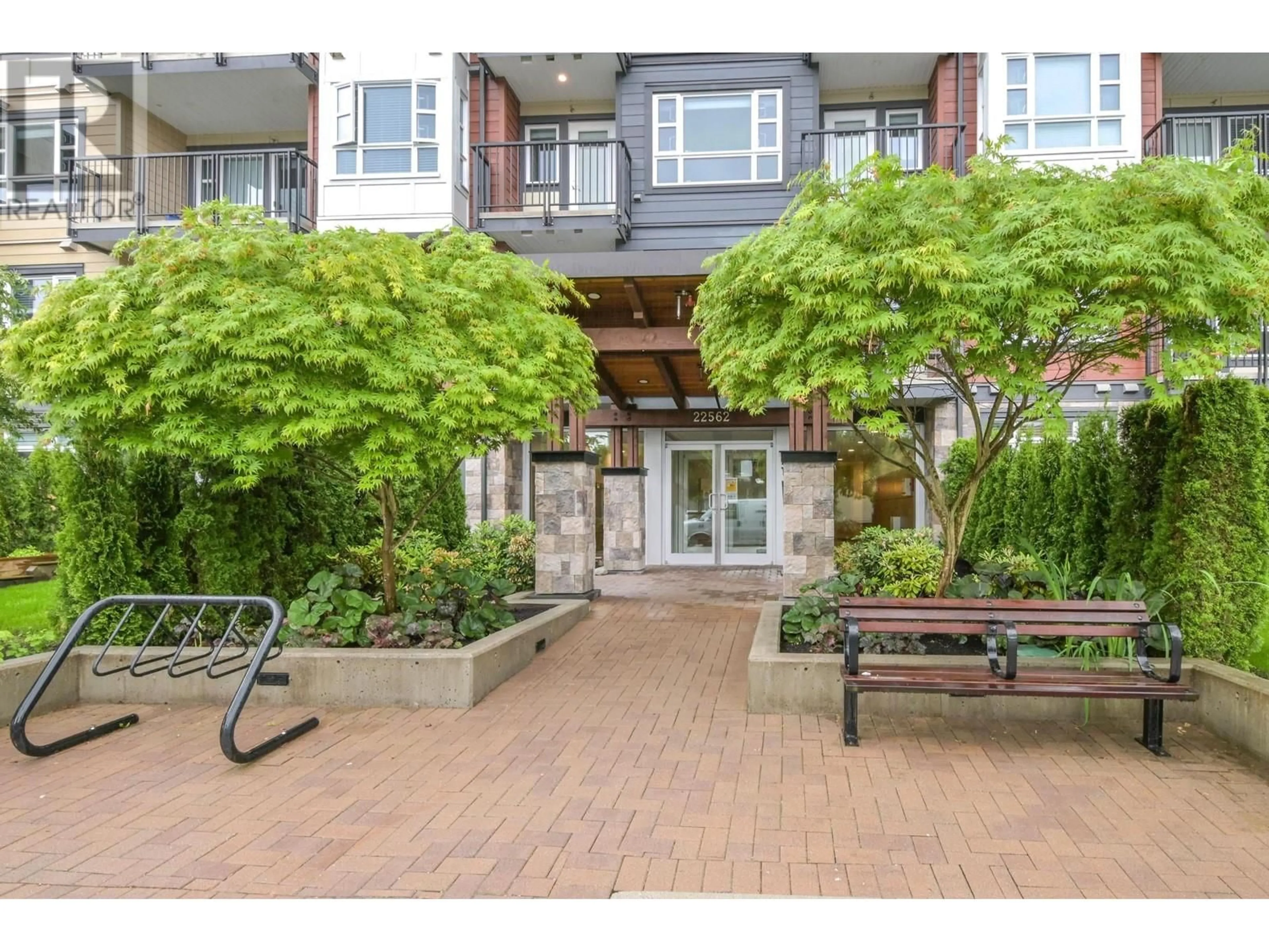 Patio, street for 205 - 22562 121 AVENUE, Maple Ridge British Columbia V2X3Y8