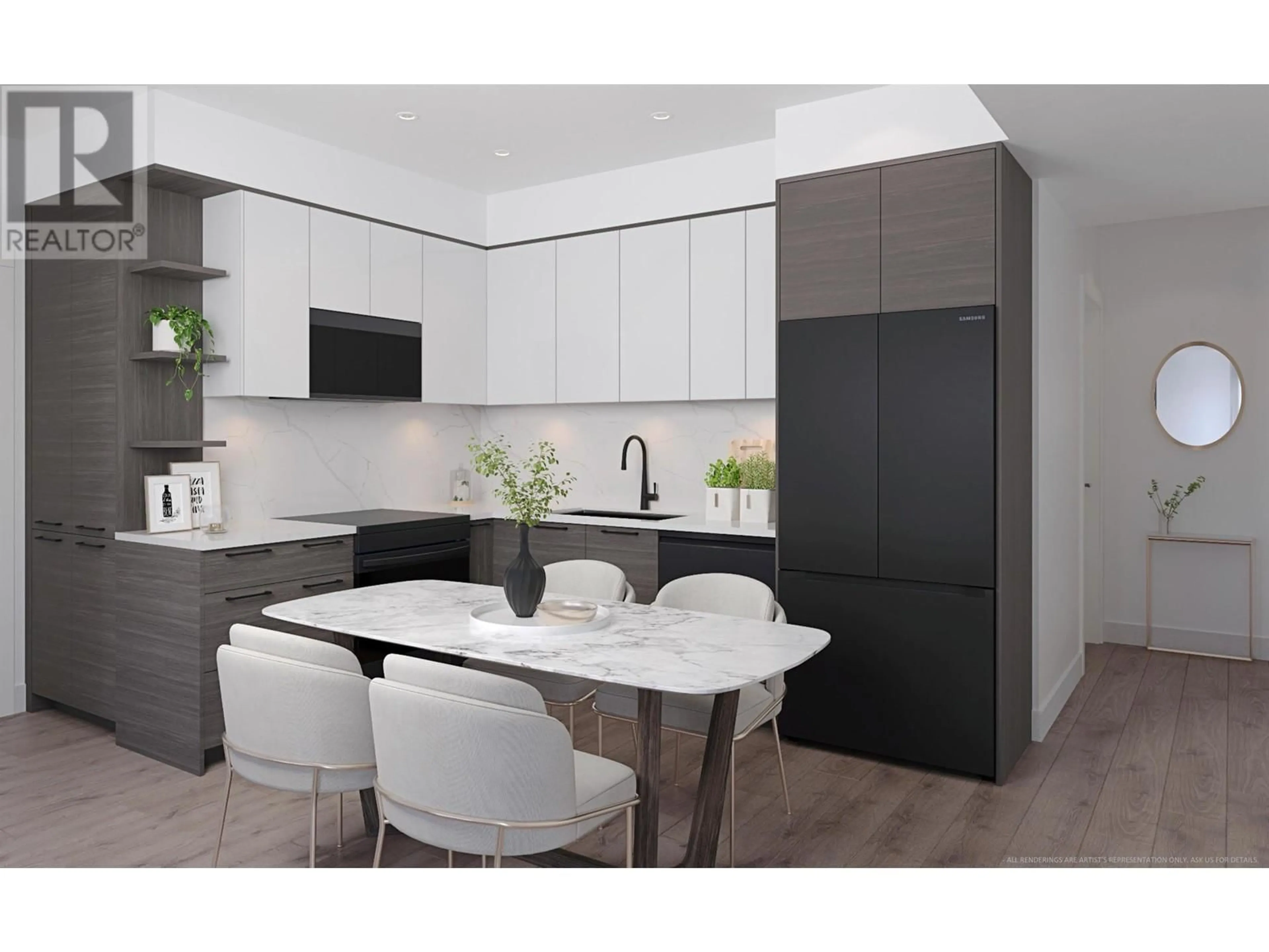 Contemporary kitchen, unknown for 201 - 422 LAKEWOOD DRIVE, Vancouver British Columbia V5L4L7