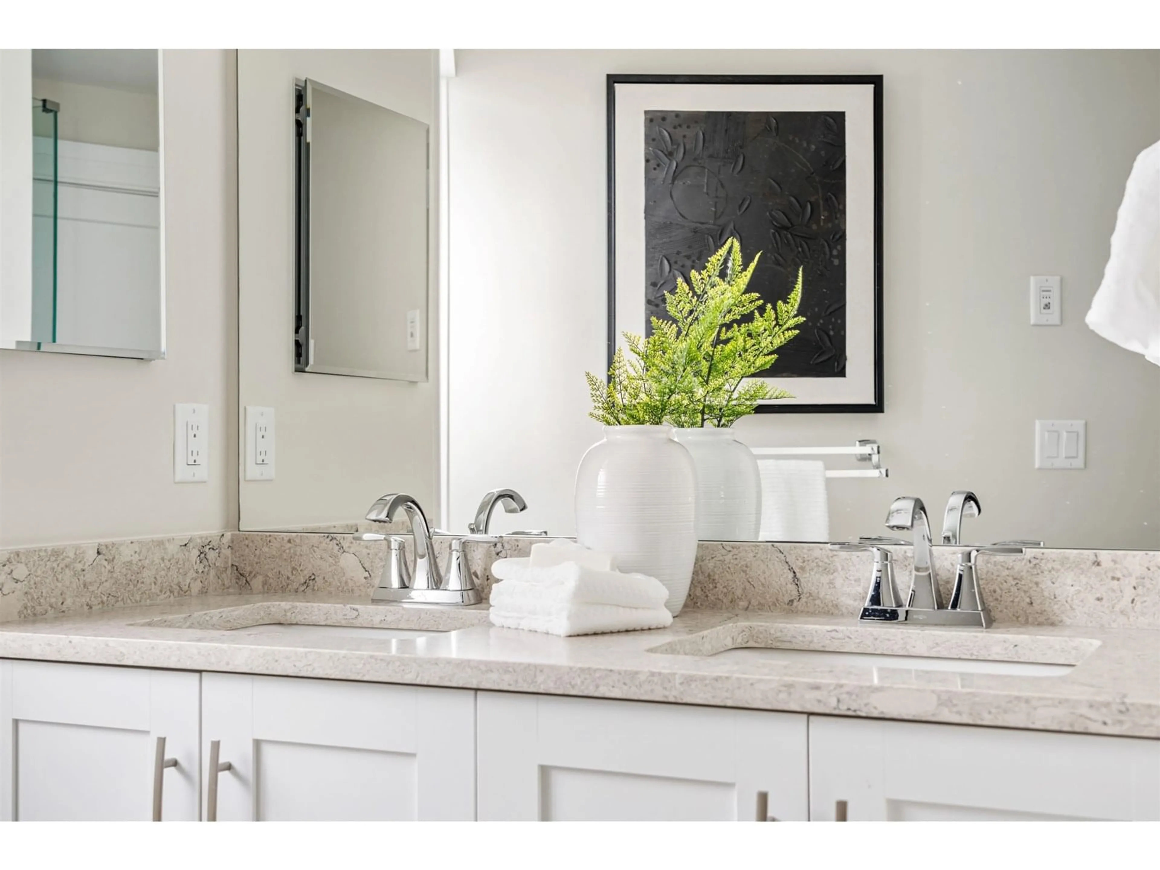Contemporary bathroom, ceramic/tile floor for 205 - 20932 83, Langley British Columbia V2Y0K5
