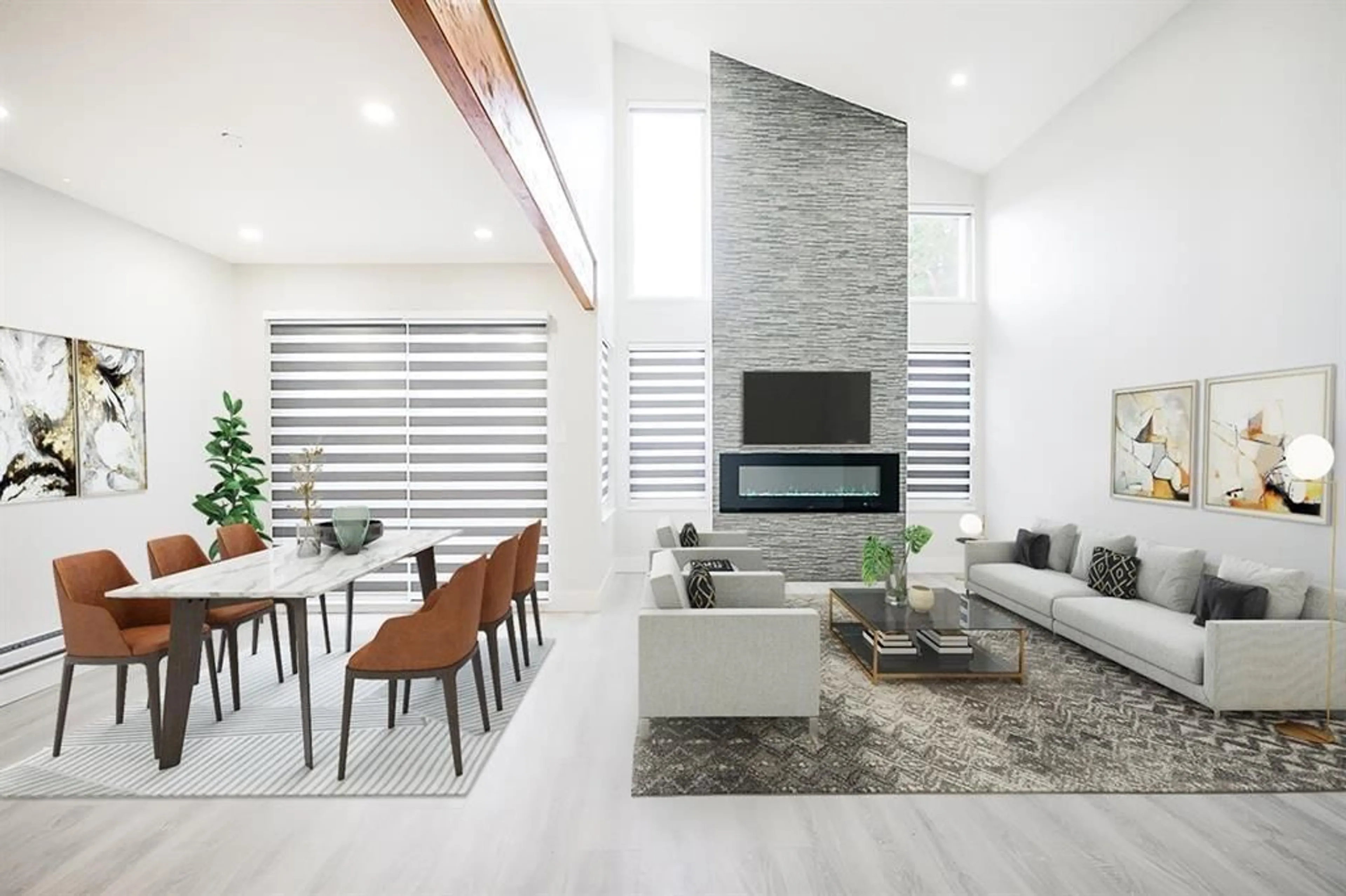 Living room with furniture, unknown for 128 SPRINGFIELD, Langley British Columbia V4W3K8