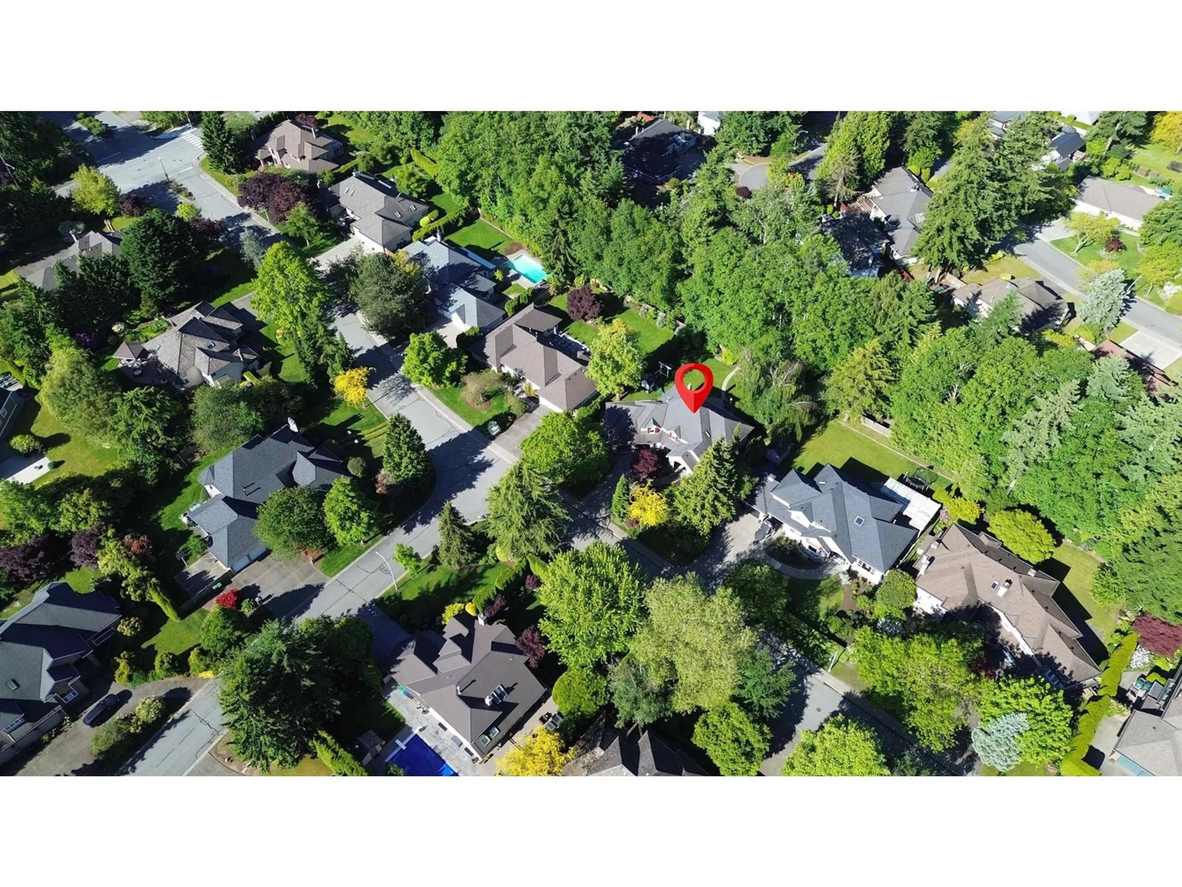 A pic from outside/outdoor area/front of a property/back of a property/a pic from drone, street for 2065 132A, Surrey British Columbia V4A9K2