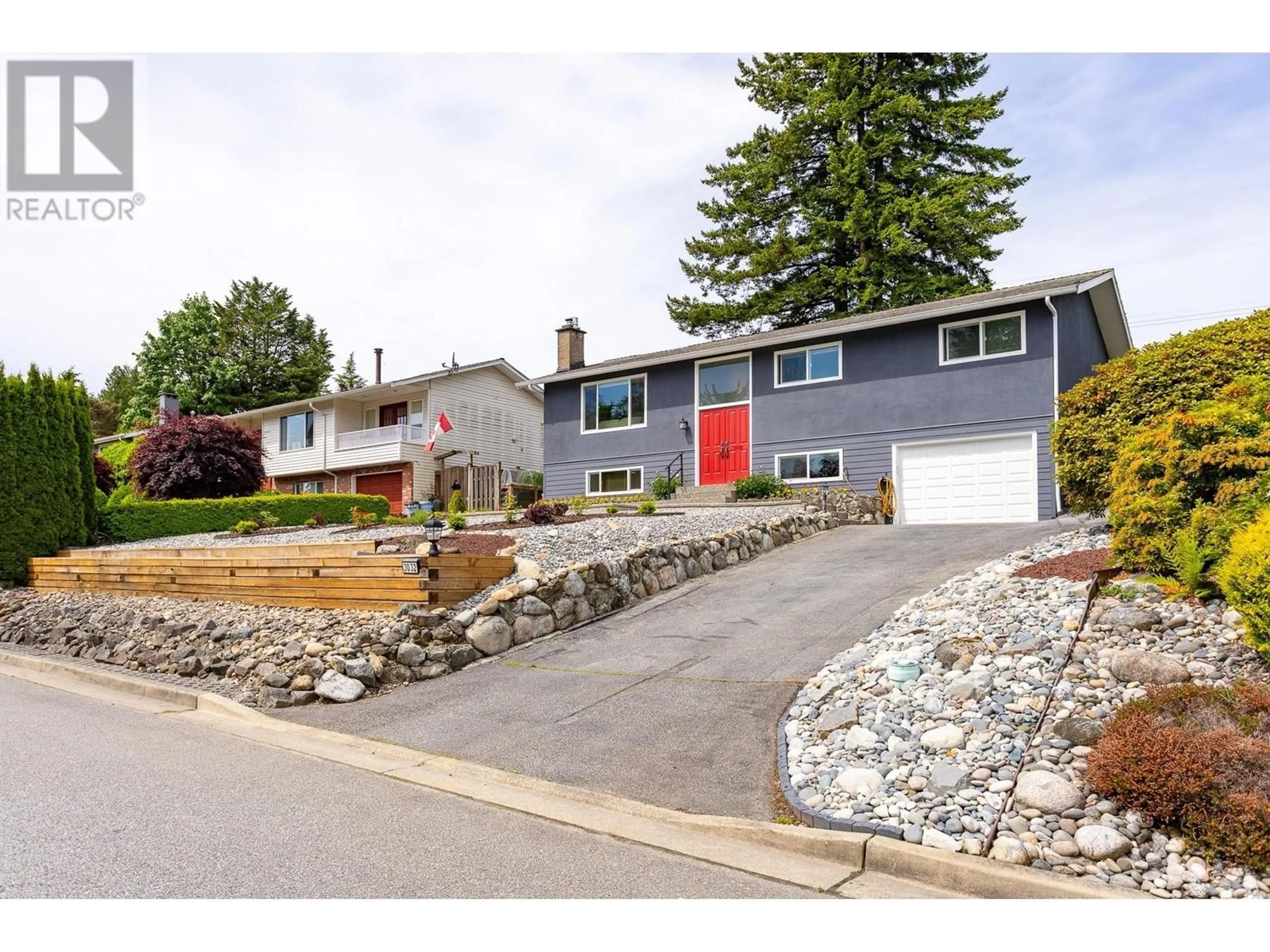 Home with vinyl exterior material, street for 3032 ARMADA STREET, Coquitlam British Columbia V3C3S3