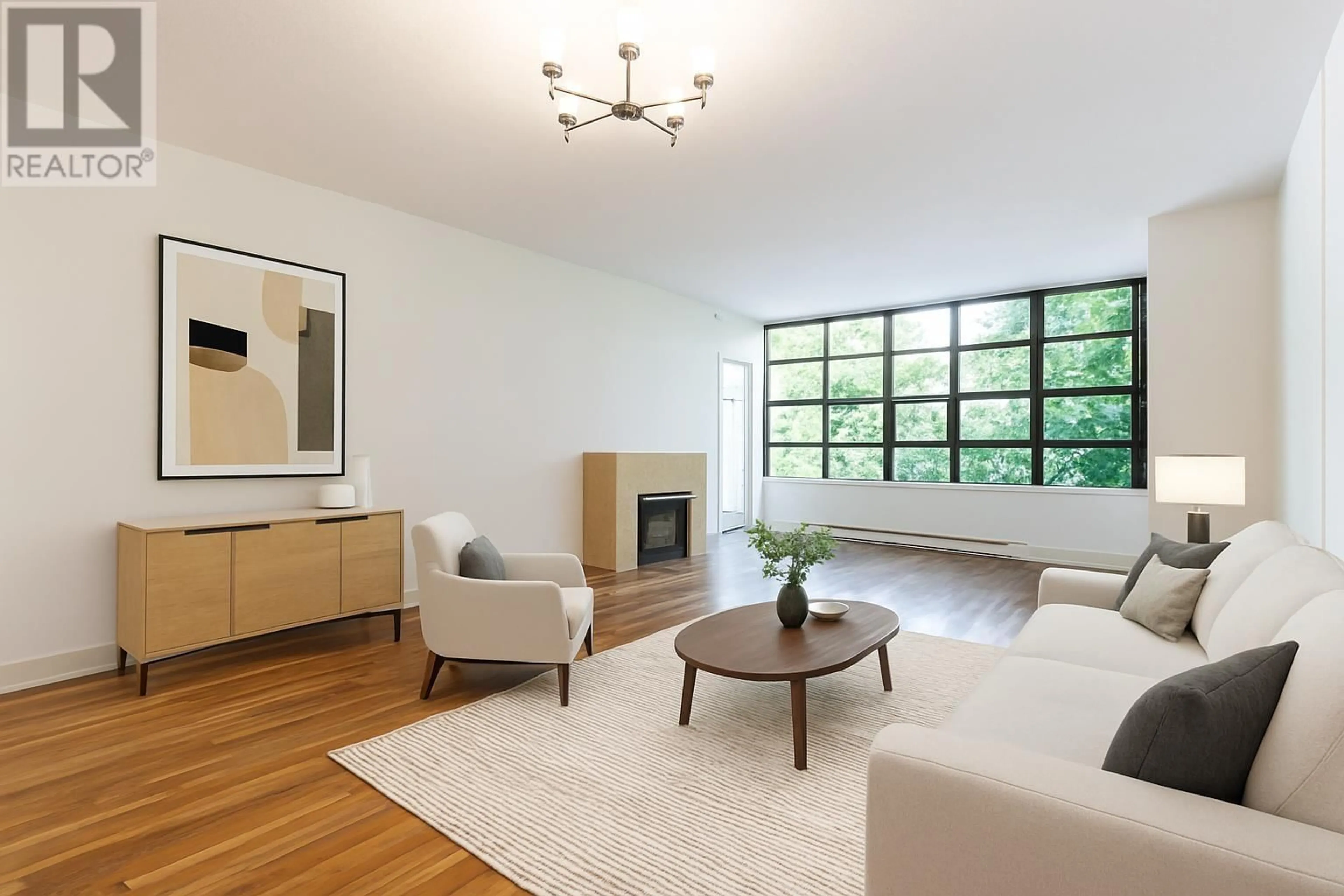 Living room with furniture, unknown for 303 - 2828 YEW STREET, Vancouver British Columbia V6K4W5