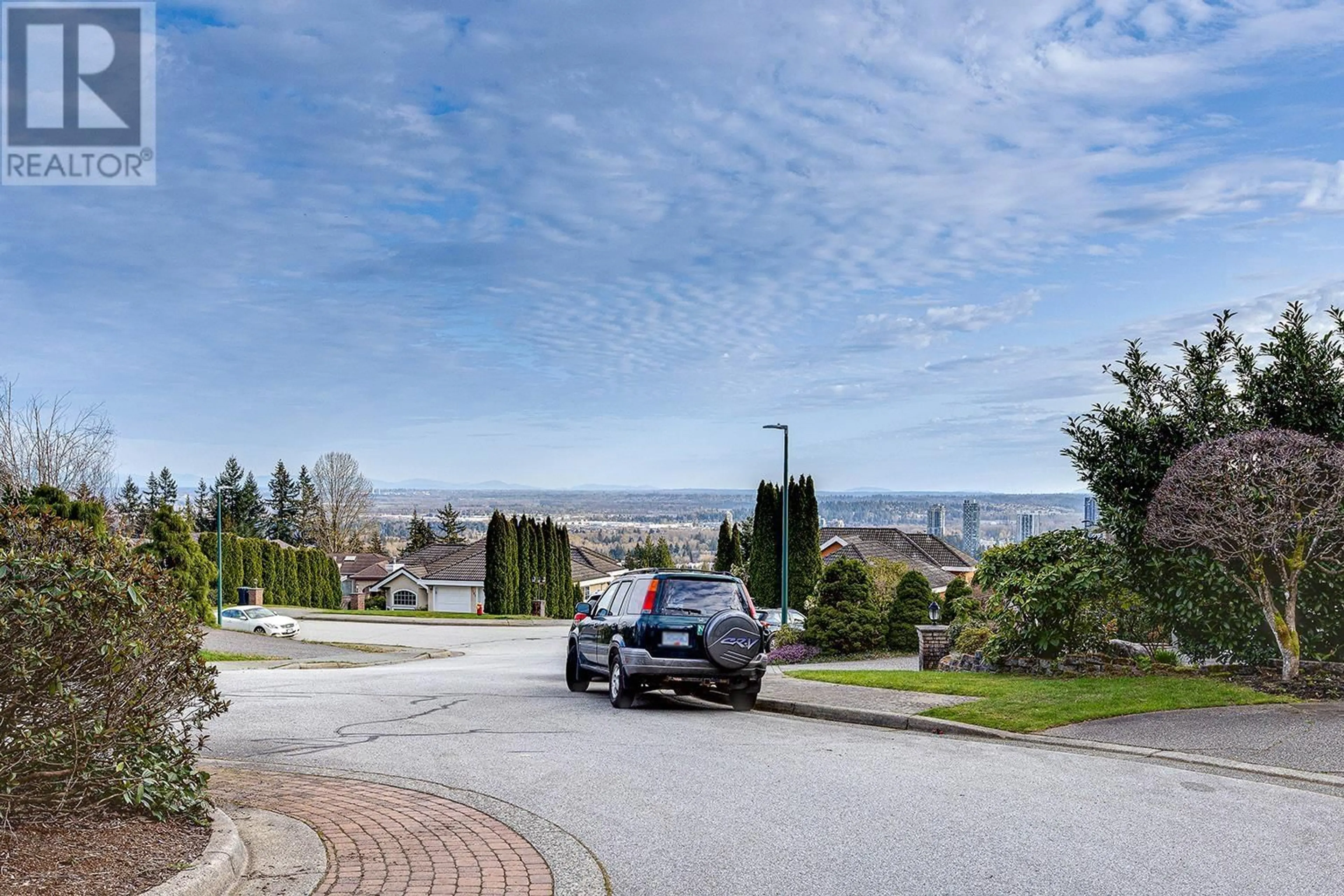 A pic from outside/outdoor area/front of a property/back of a property/a pic from drone, mountain view for 1522 WHITEBARK PLACE, Coquitlam British Columbia V3E2V8