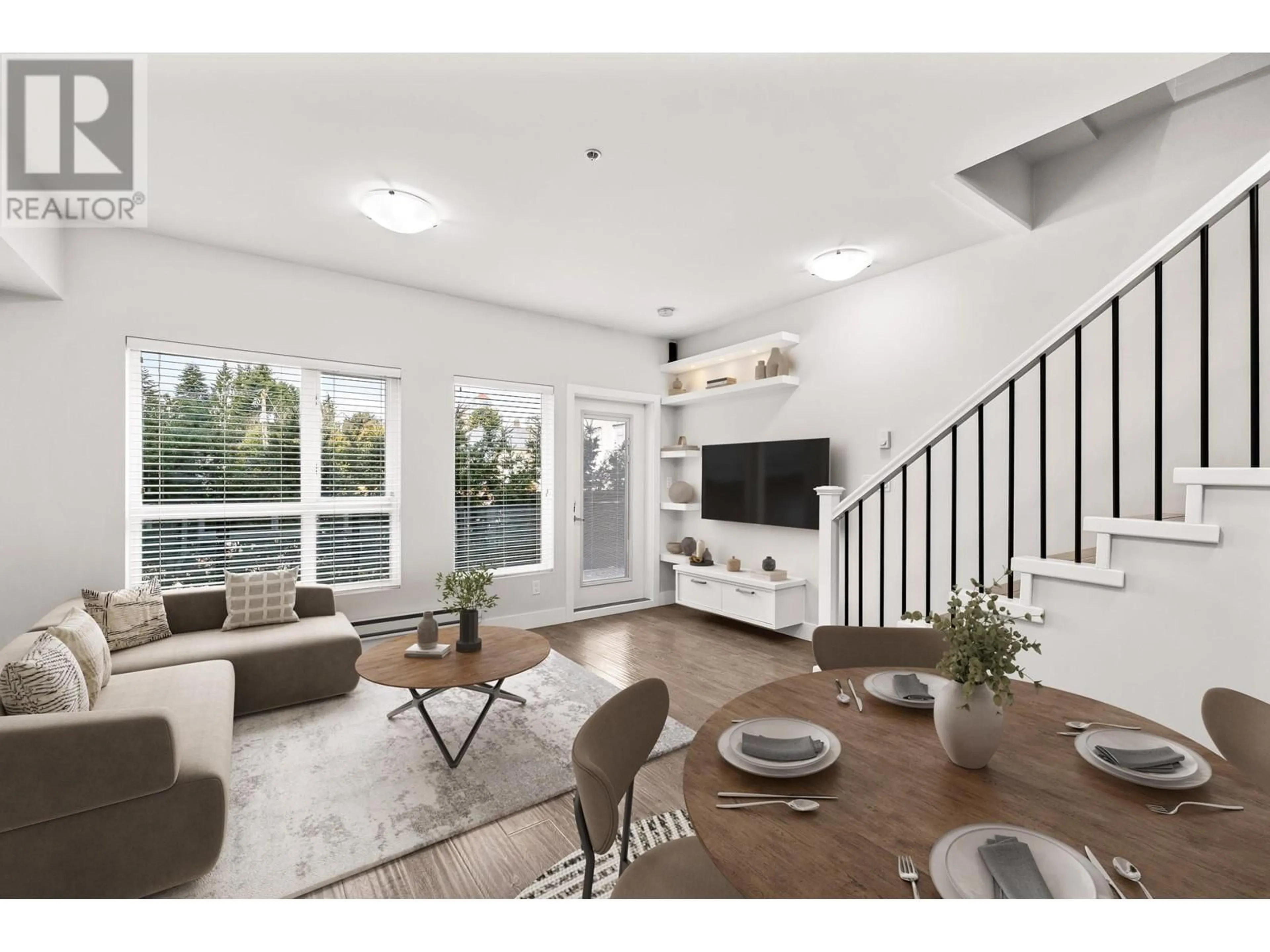 Living room with furniture, unknown for 104 - 809 FOURTH AVENUE, New Westminster British Columbia V3M0K1