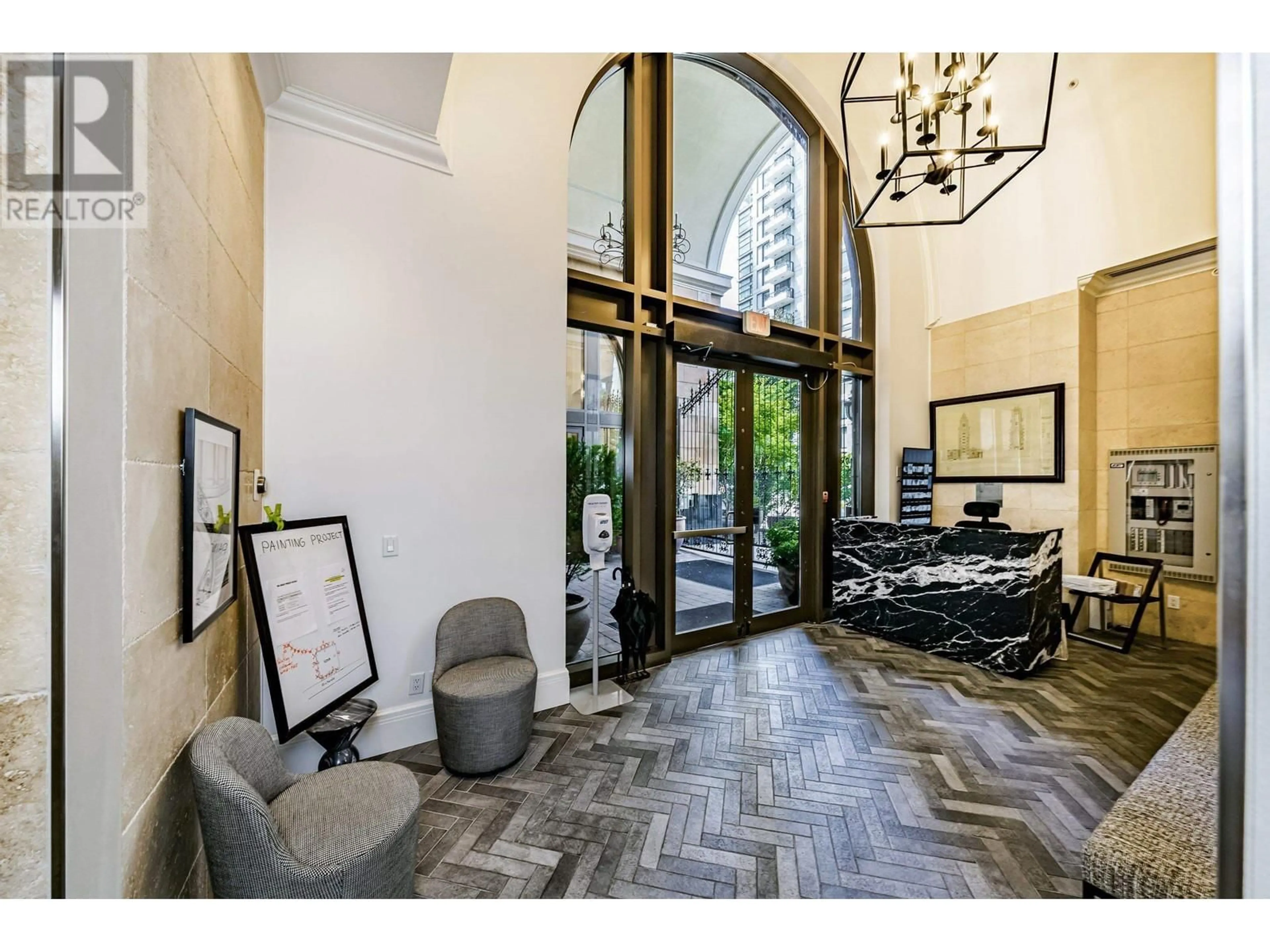 Indoor foyer for 1102 - 1280 RICHARDS STREET, Vancouver British Columbia V6B1S2