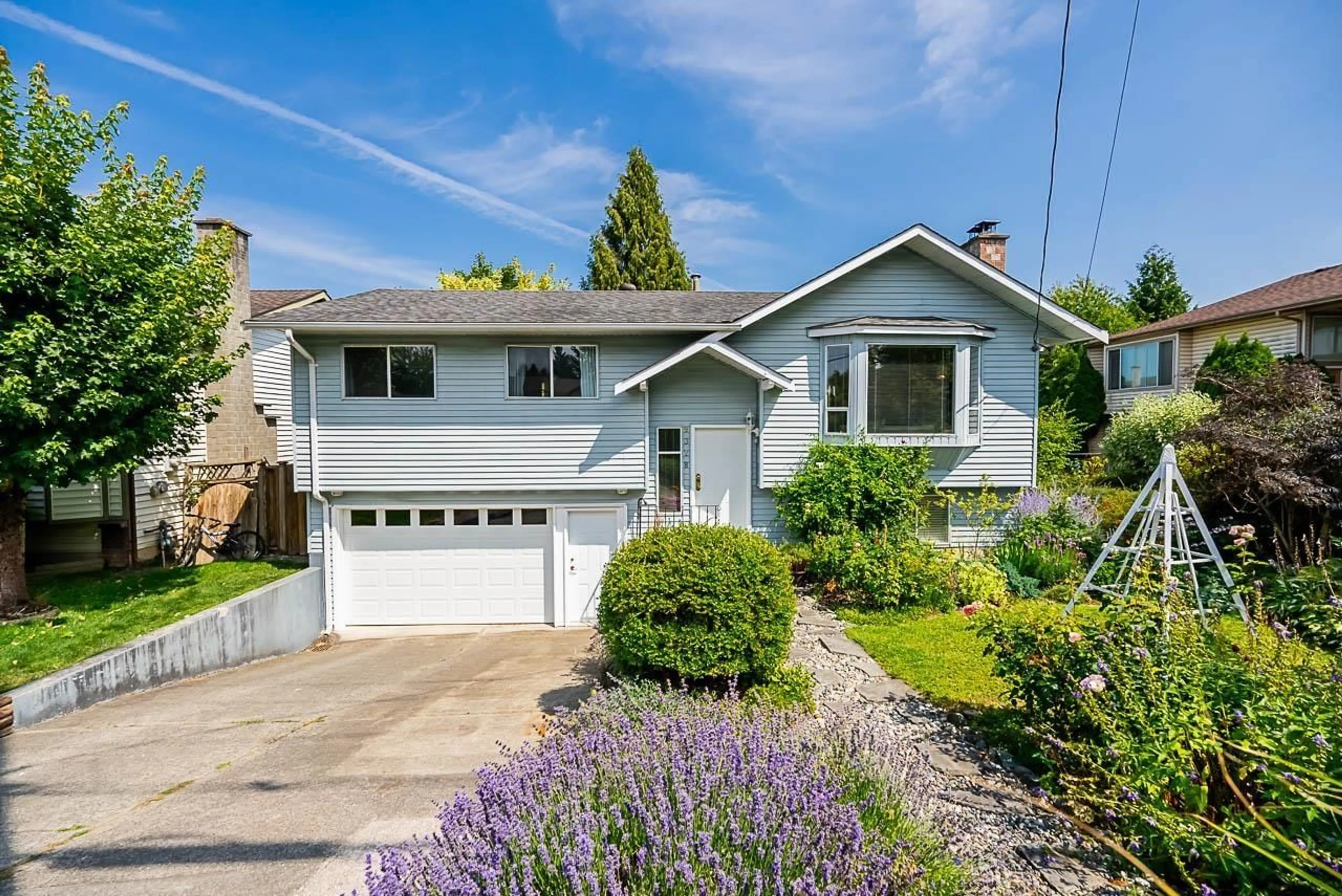 Home with vinyl exterior material, street for 9328 213, Langley British Columbia V1M1P6