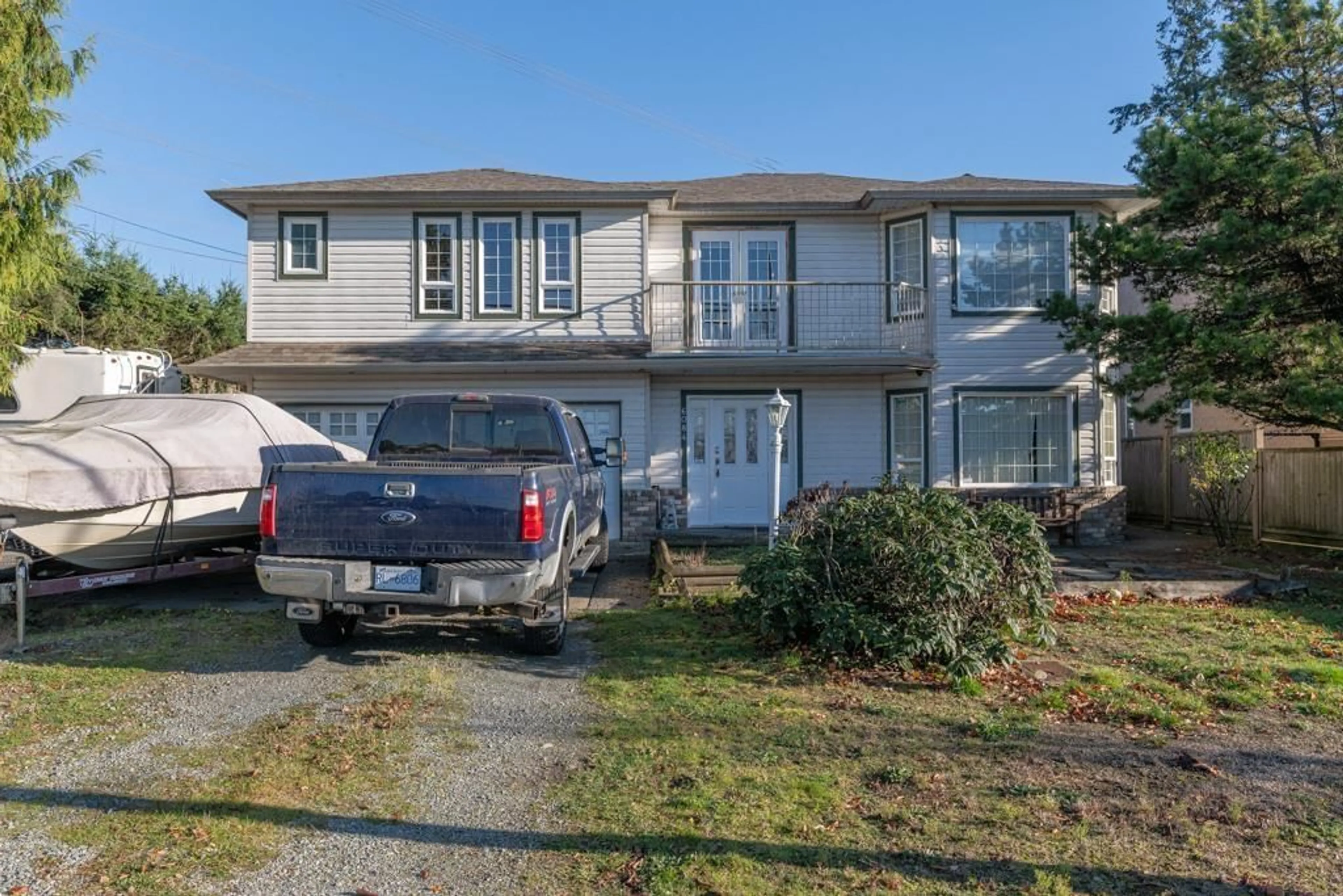 Home with vinyl exterior material, street for 6084 126, Surrey British Columbia V3X1V6