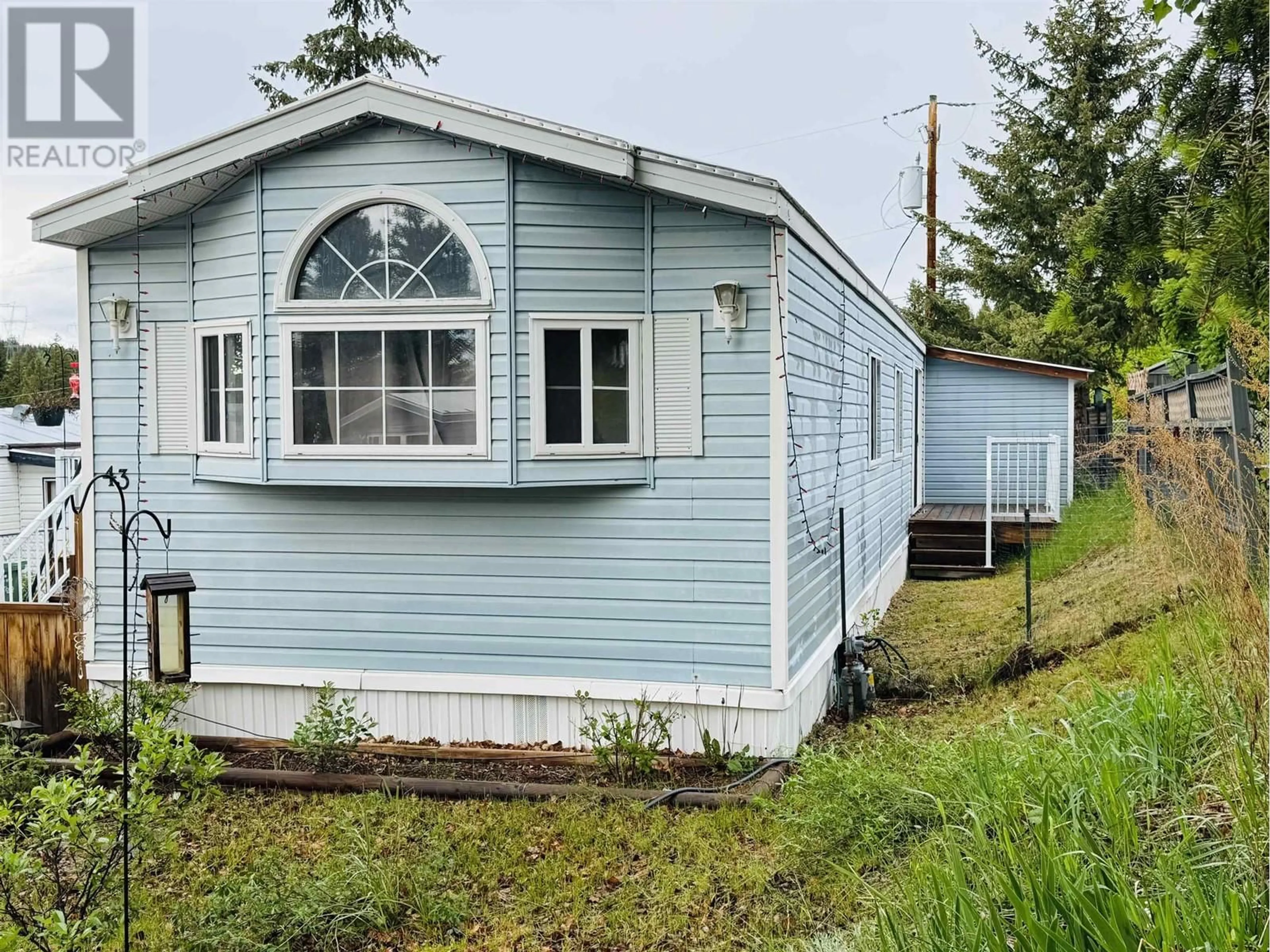 Home with vinyl exterior material, unknown for 43 - 997 CHILCOTIN 20 HIGHWAY, Williams Lake British Columbia V2G4X7