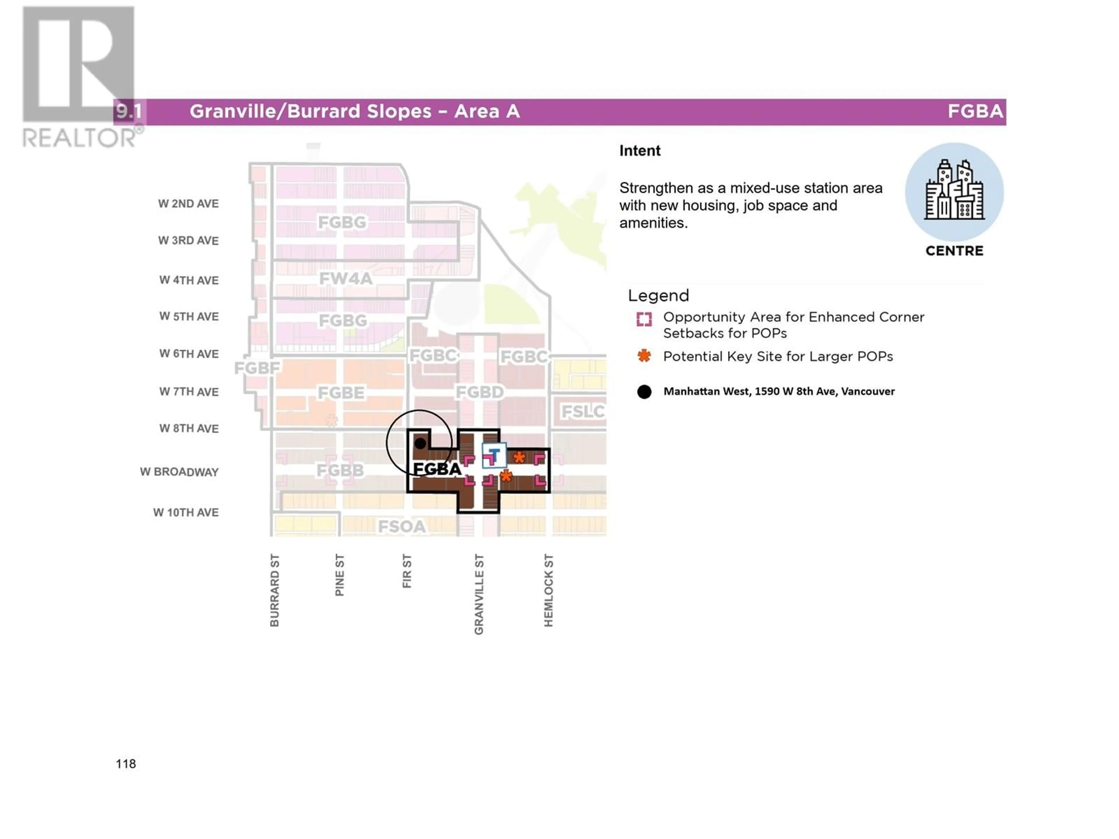 Floor plan for 1304 - 1590 8TH AVENUE, Vancouver British Columbia V6J4R8