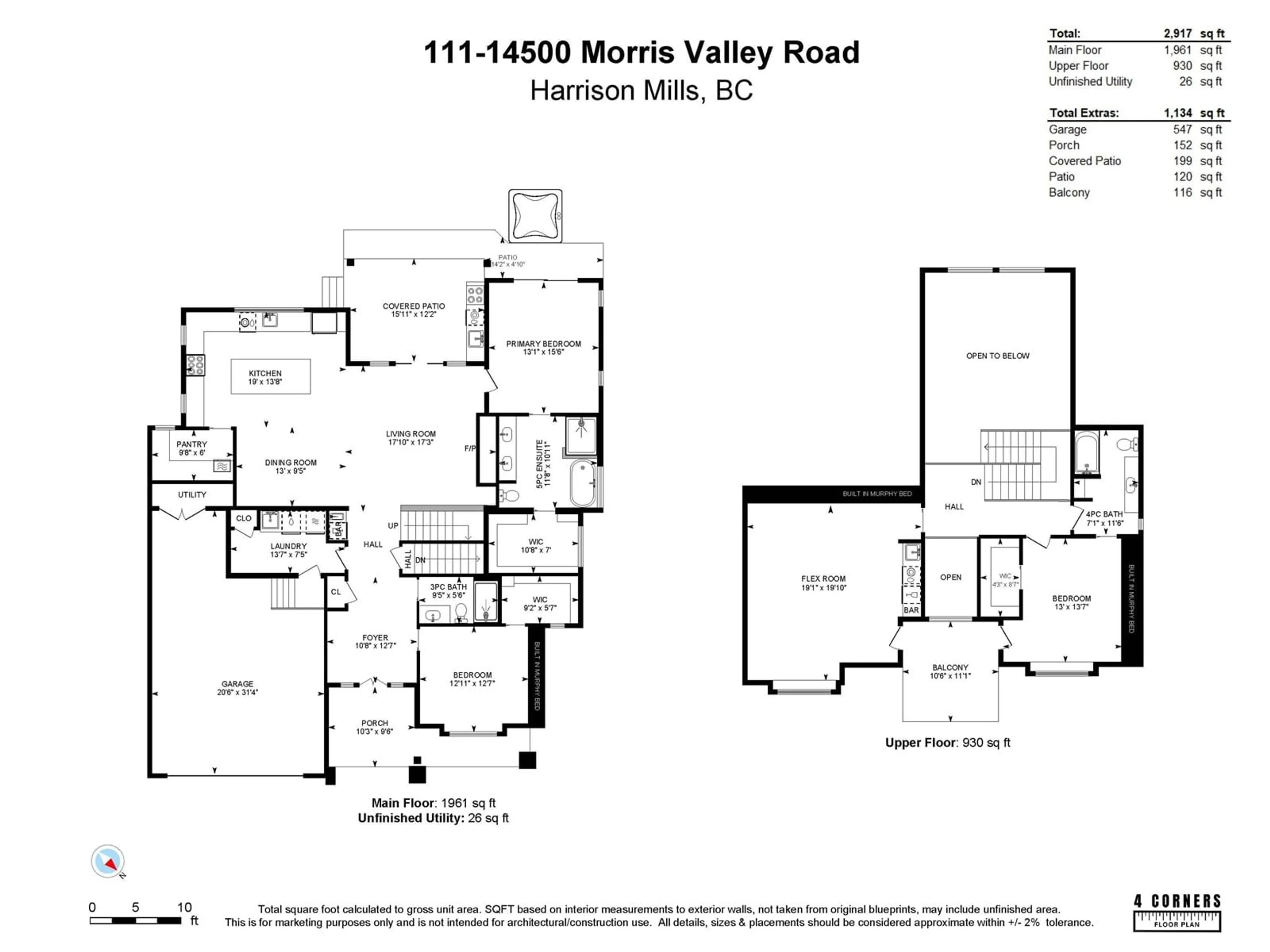 Floor plan for 111 - 14500 MORRIS VALLEY, Harrison Mills British Columbia V0M1A1