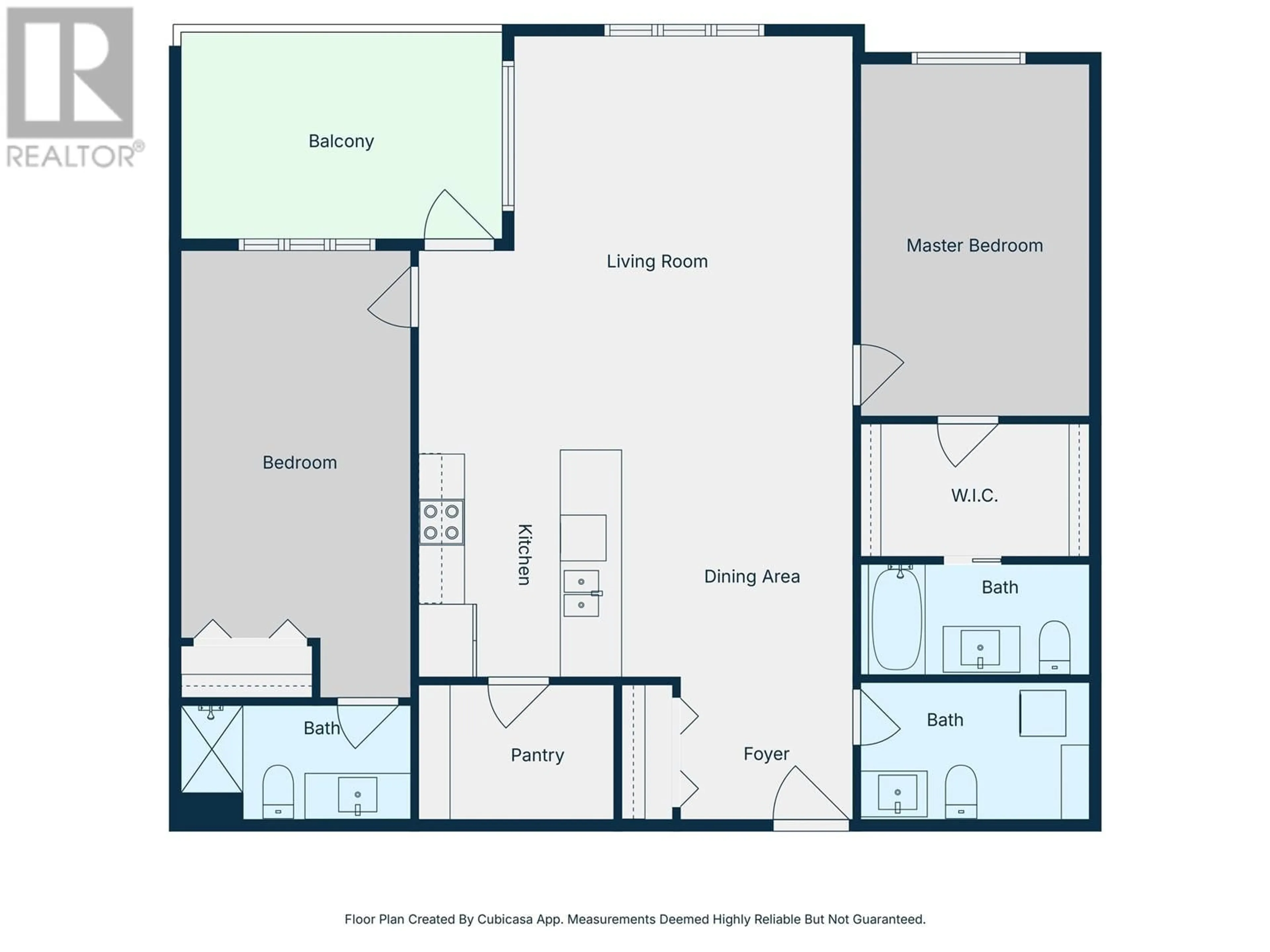 Floor plan for 404 - 4278 22ND AVENUE, Prince George British Columbia V2N0J4