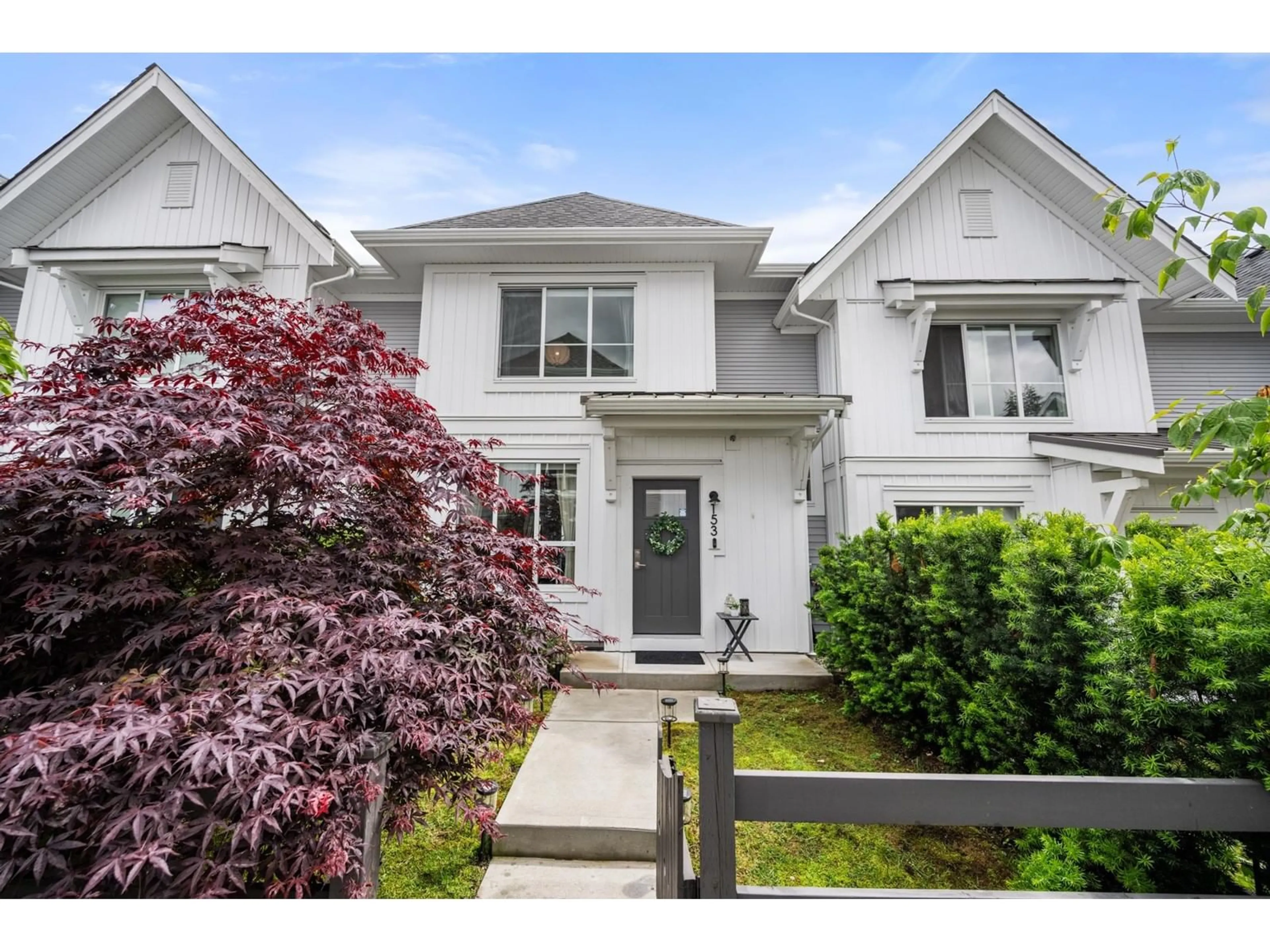 Home with vinyl exterior material, street for 153 - 8335 NELSON, Mission British Columbia V4S0E4