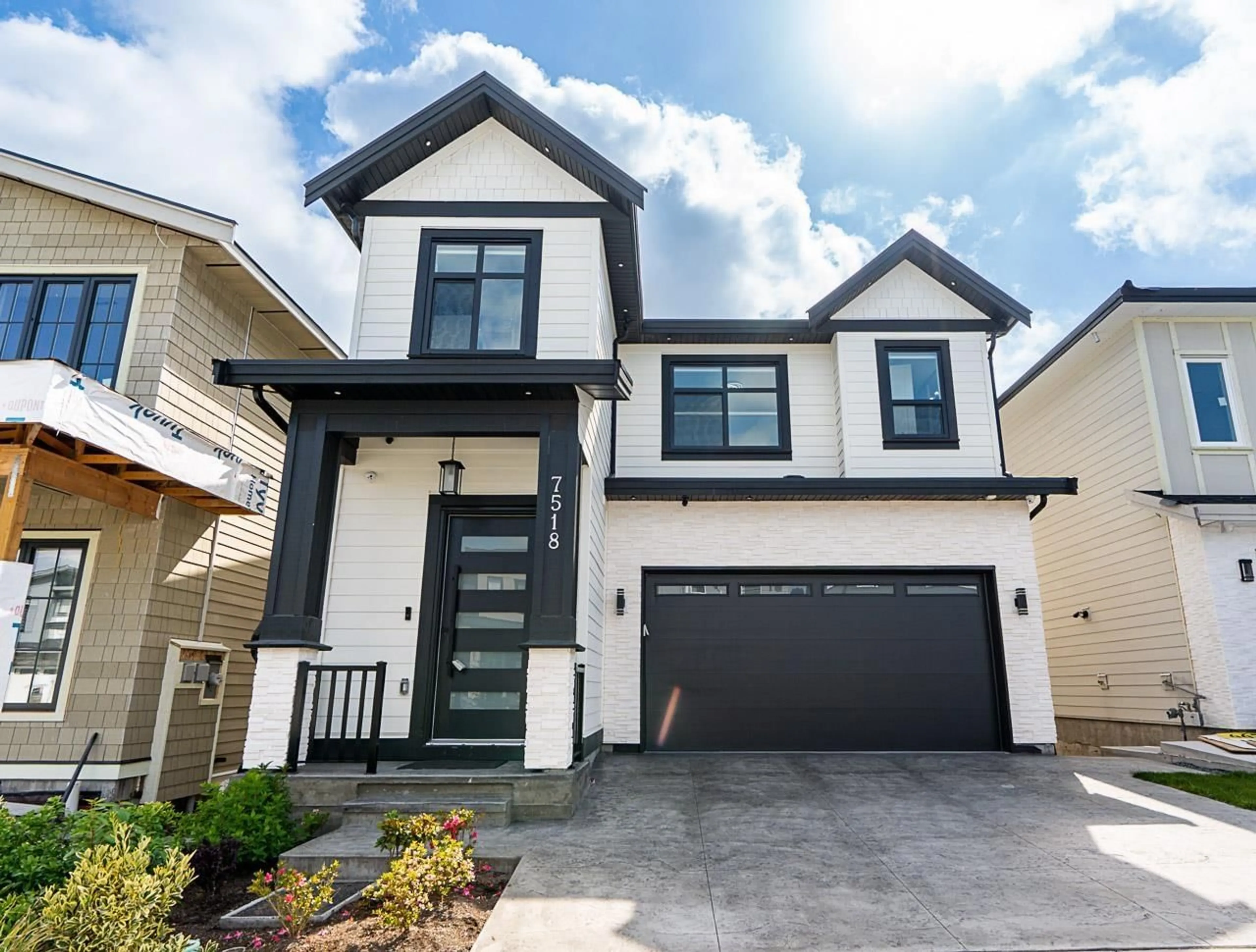Home with brick exterior material, street for 7518 205A, Langley British Columbia V2Y1V5