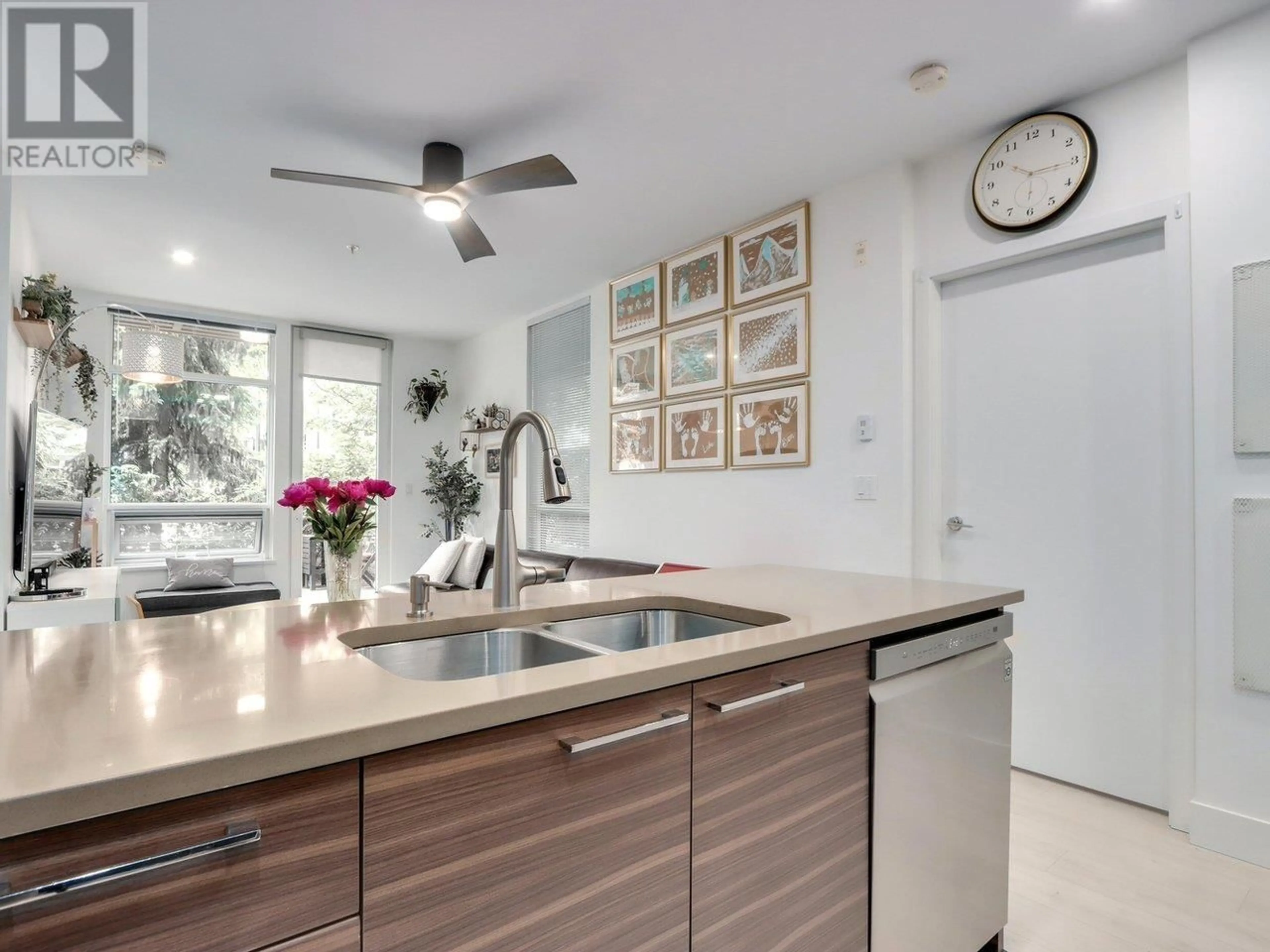Open concept kitchen, unknown for 106 - 9150 UNIVERSITY HIGH STREET, Burnaby British Columbia V5A0C5