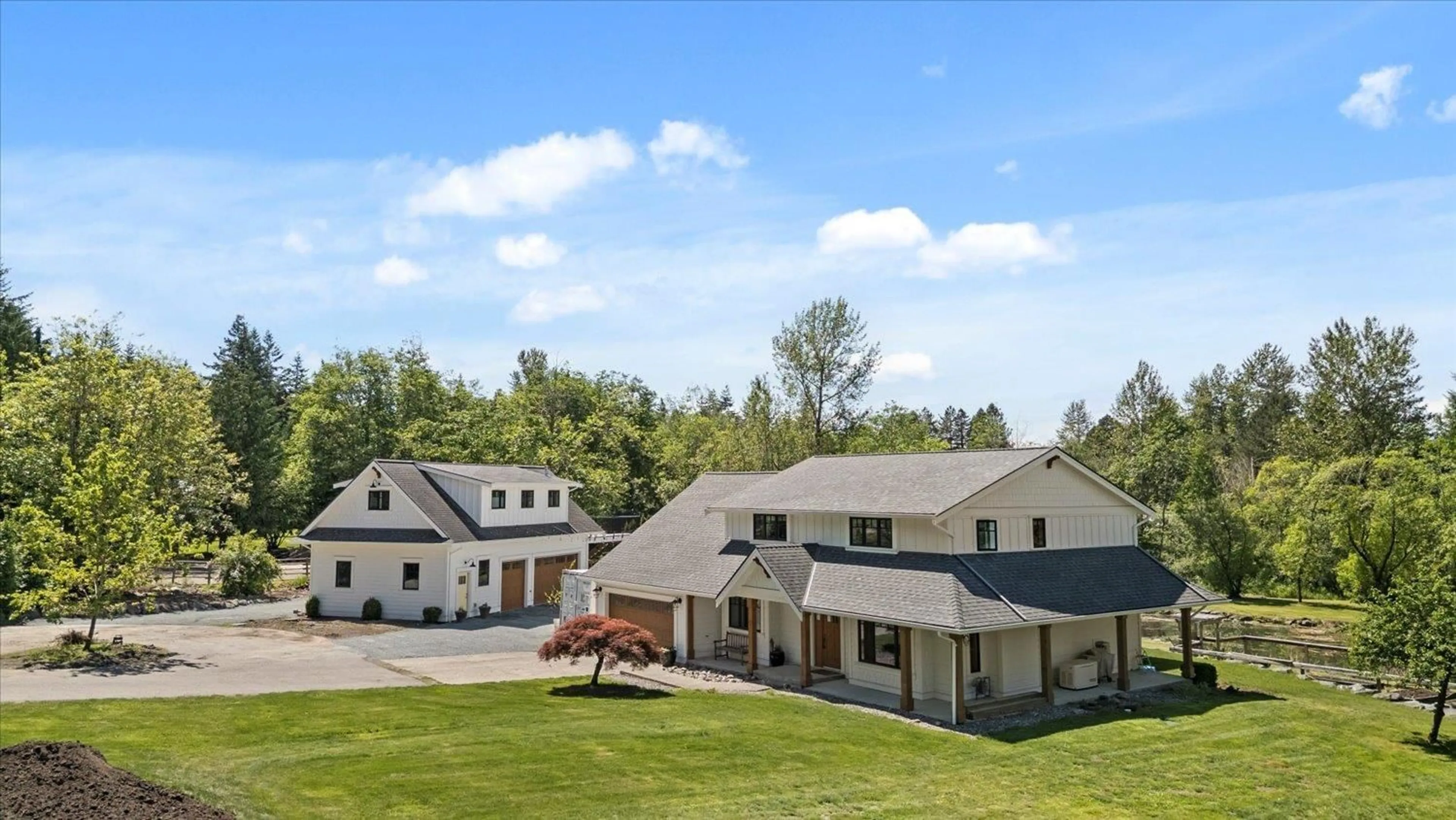 A pic from outside/outdoor area/front of a property/back of a property/a pic from drone, mountain view for 42115 MAJUBA HILL ROAD, Yarrow British Columbia V2R5H2