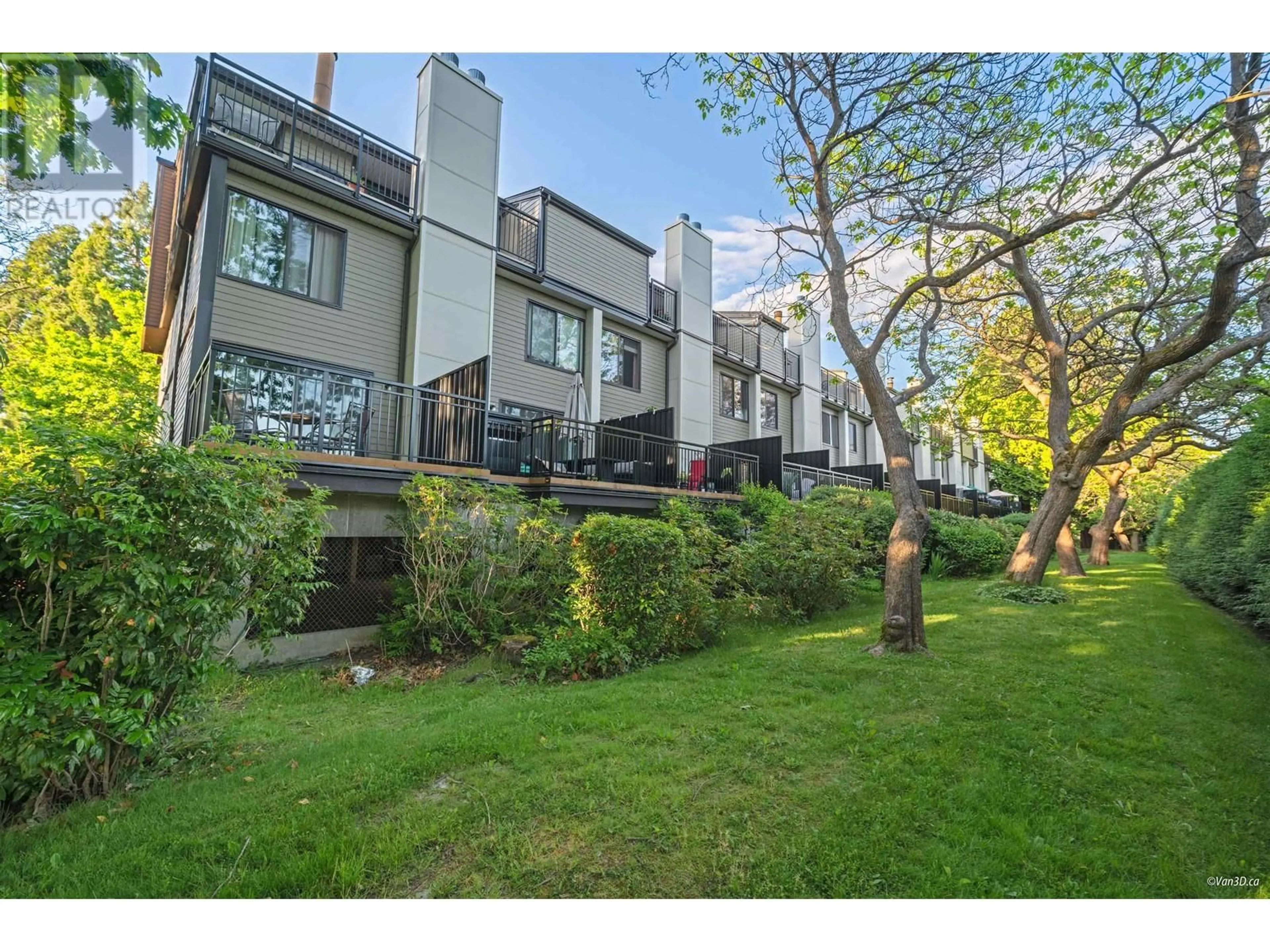A pic from outside/outdoor area/front of a property/back of a property/a pic from drone, unknown for 112 - 7891 NO.1 ROAD, Richmond British Columbia V7C1T7