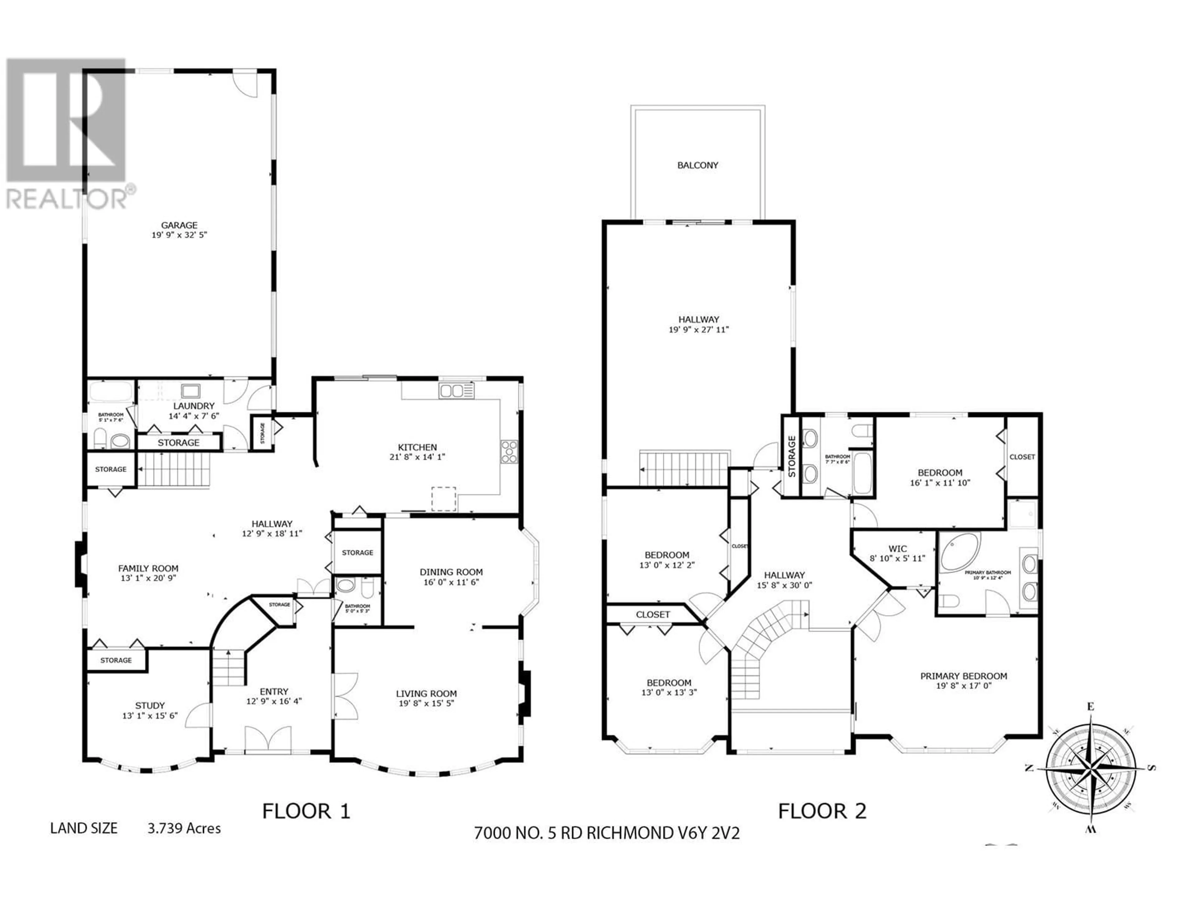 Floor plan for 7000 NO. 5 ROAD, Richmond British Columbia V6Y2V2