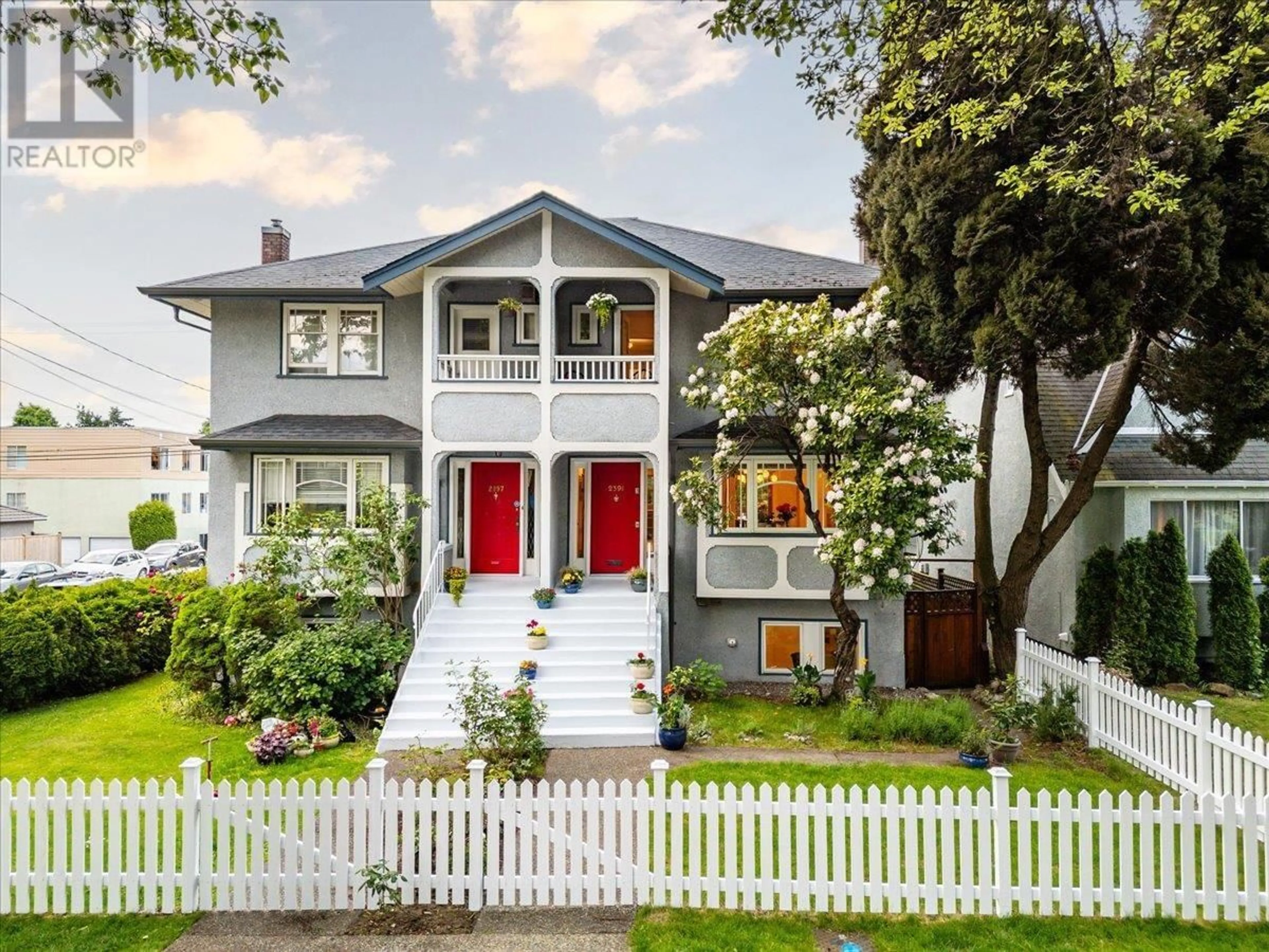 Home with vinyl exterior material, street for 2391 10TH AVENUE, Vancouver British Columbia V6K2J2