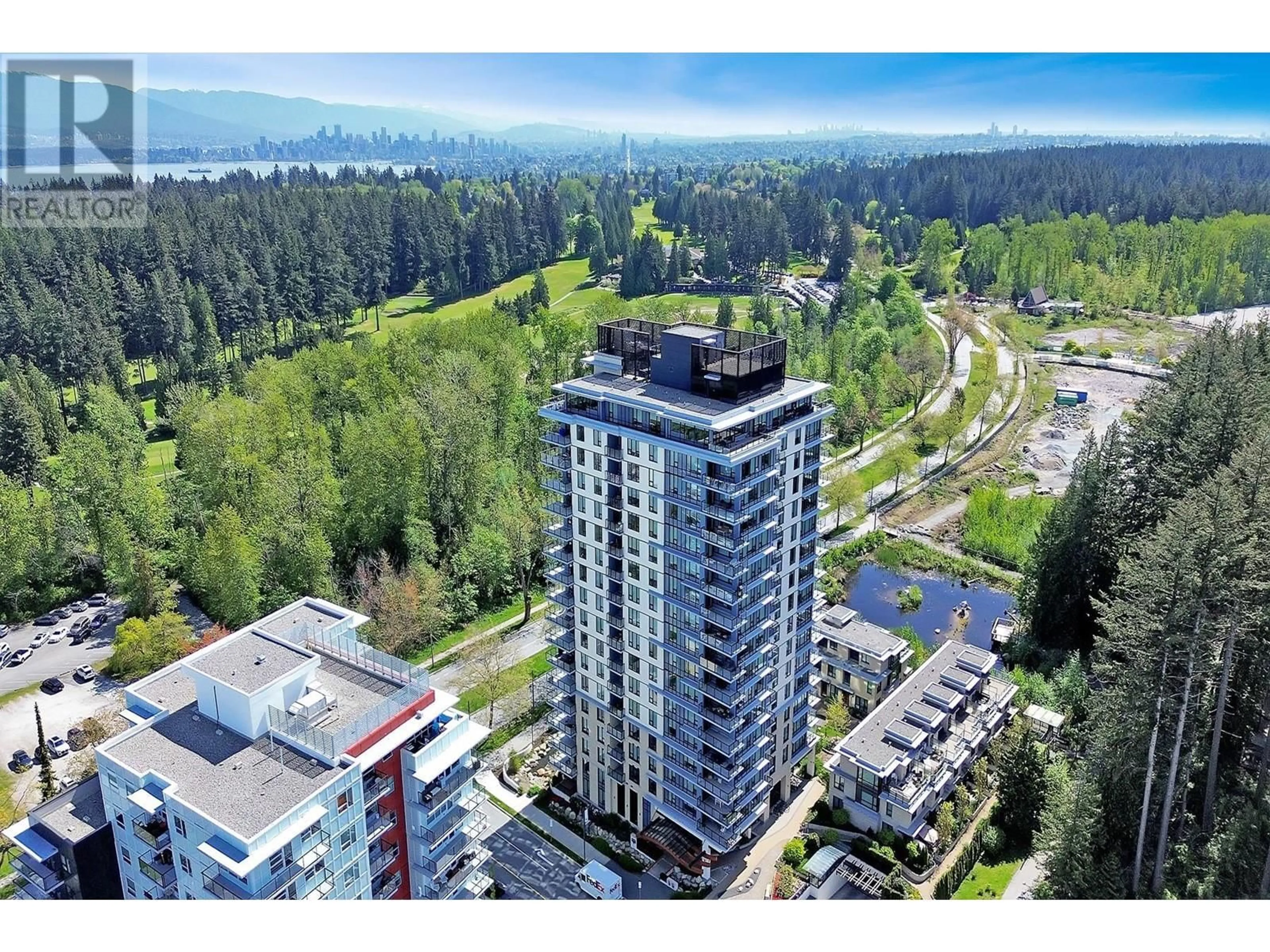 A pic from outside/outdoor area/front of a property/back of a property/a pic from drone, unknown for 307 - 5410 SHORTCUT ROAD, Vancouver British Columbia V6T0C8