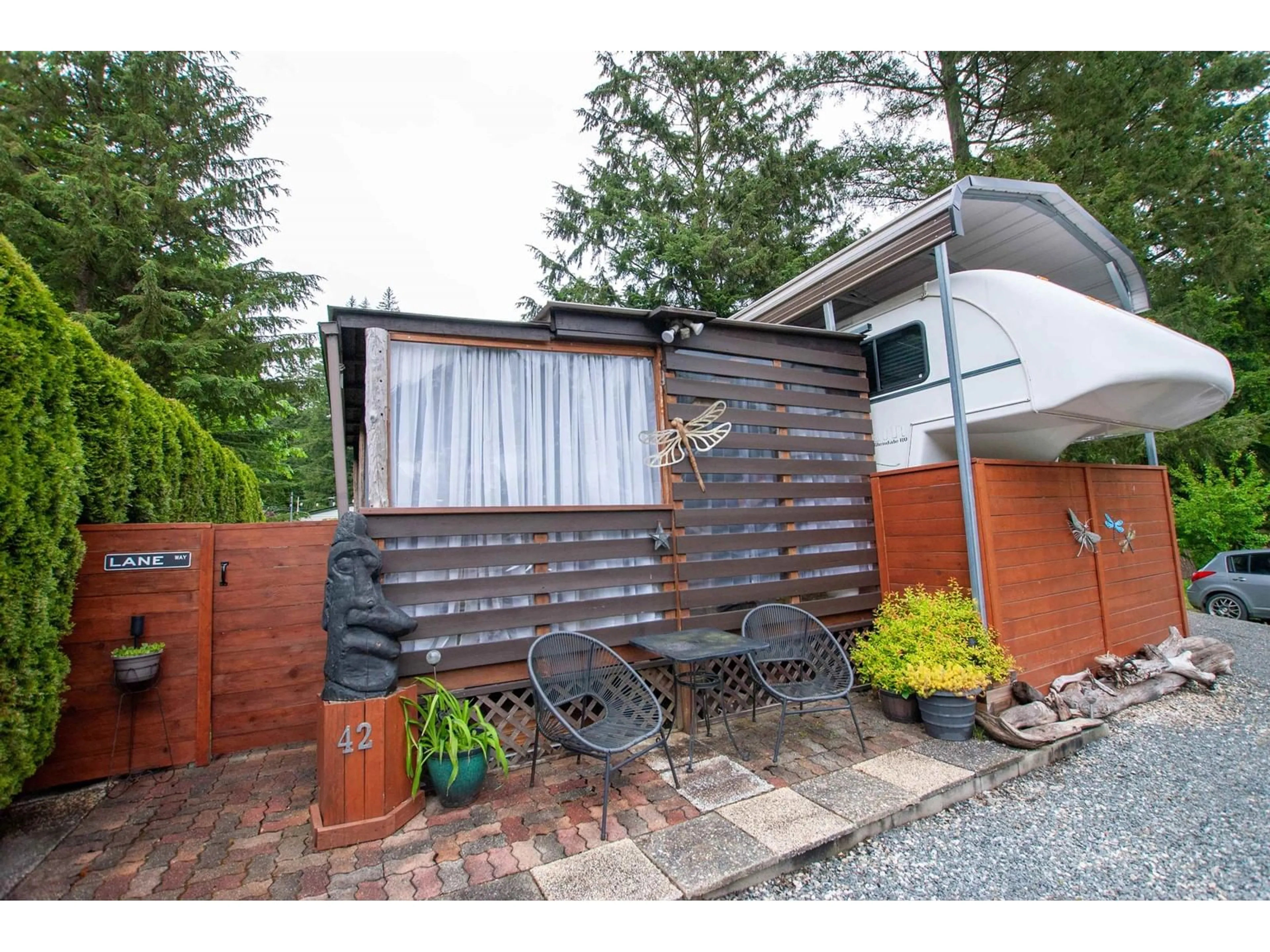 Patio, street for 42 - 1650 COLUMBIA VALLEY ROAD, Columbia Valley British Columbia V2R4X3