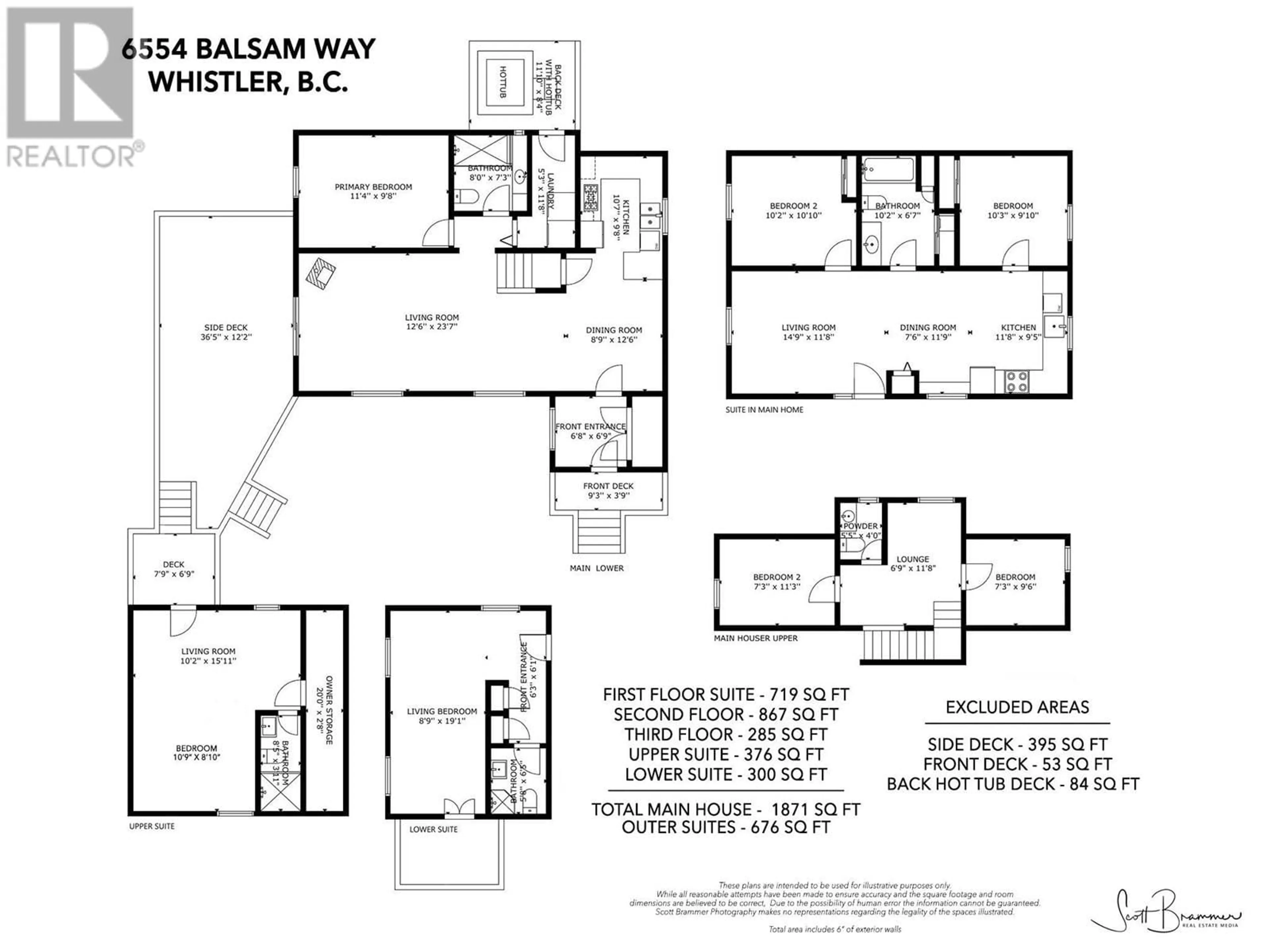 Floor plan for 6554 BALSAM WAY, Whistler British Columbia V8E0C5