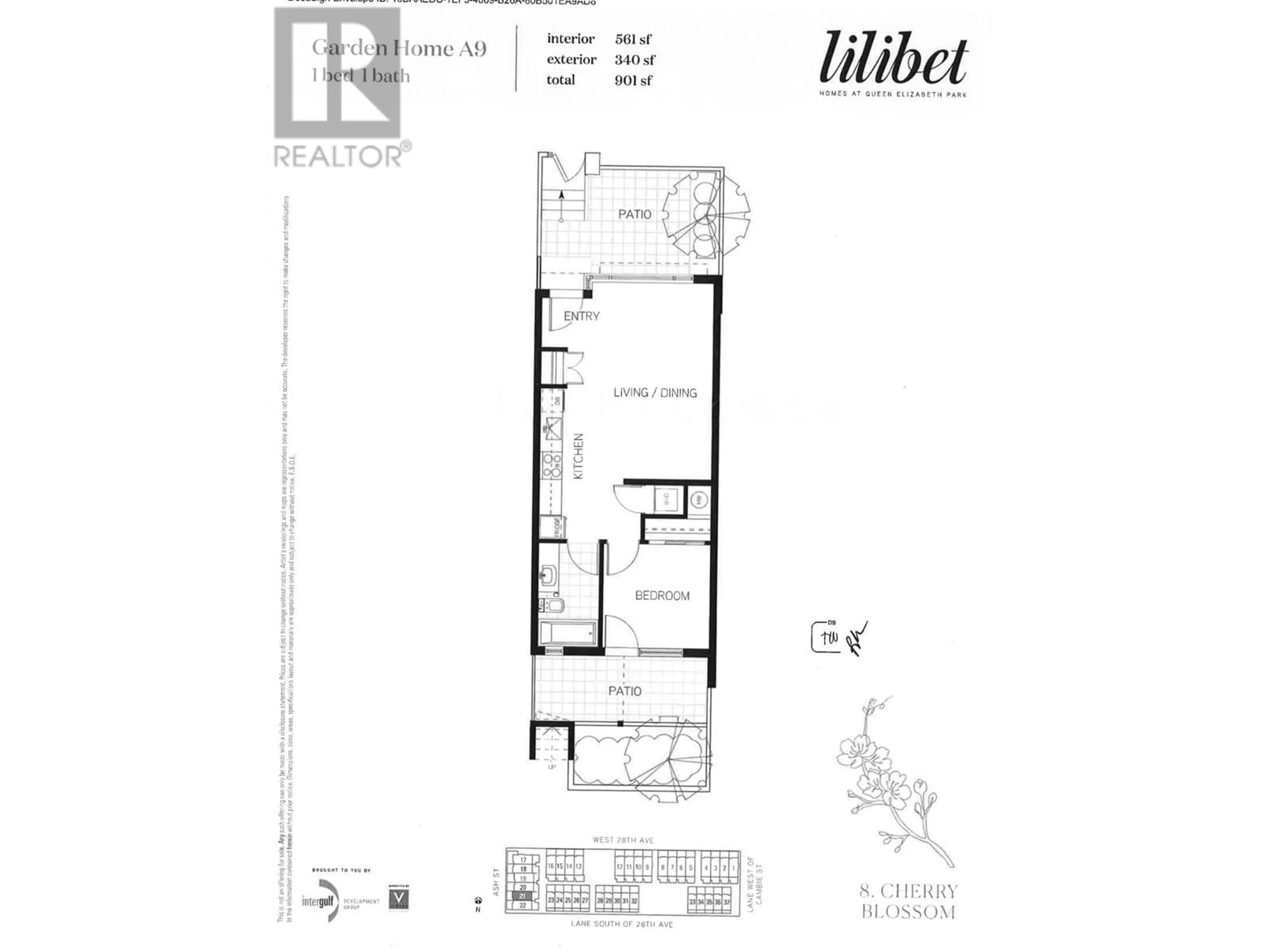Floor plan for 4422 ASH STREET, Vancouver British Columbia V5Z2H1