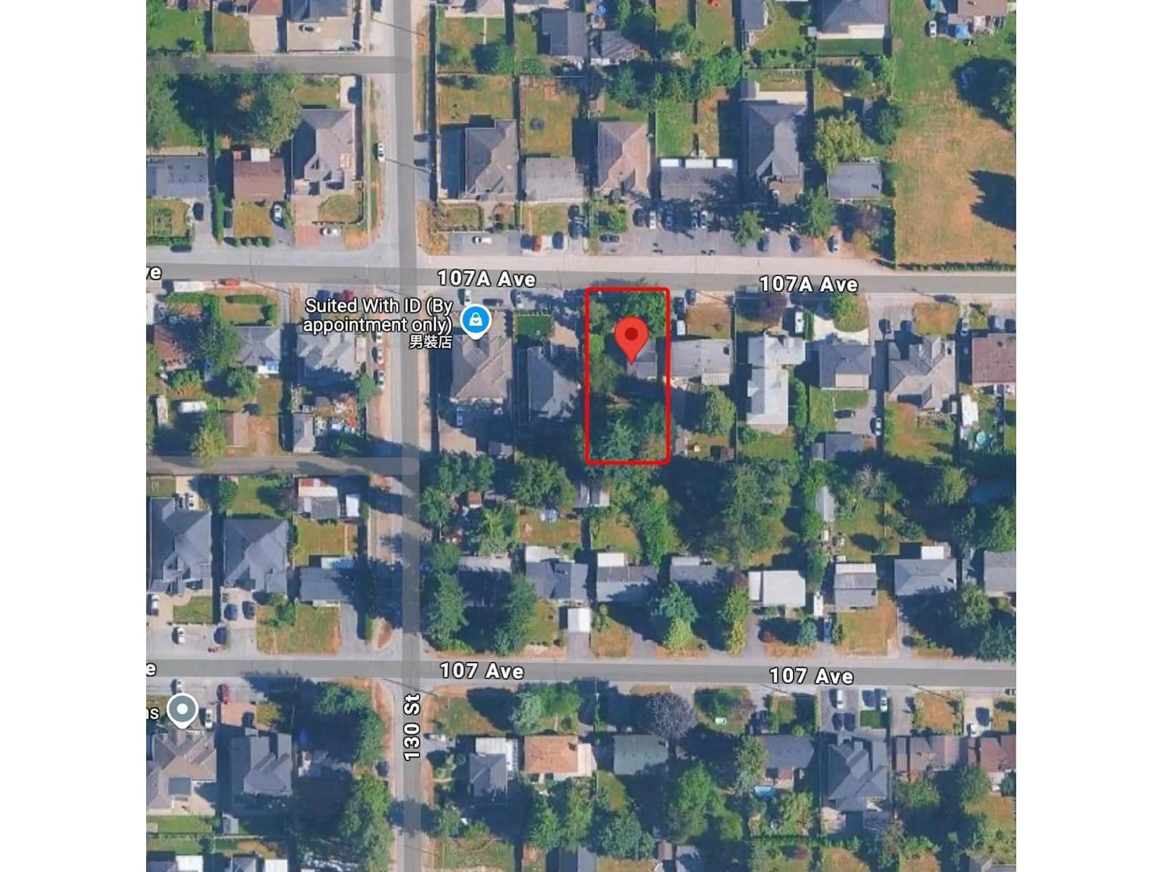 Picture of a map for 13028 107A, Surrey British Columbia V3T2G8