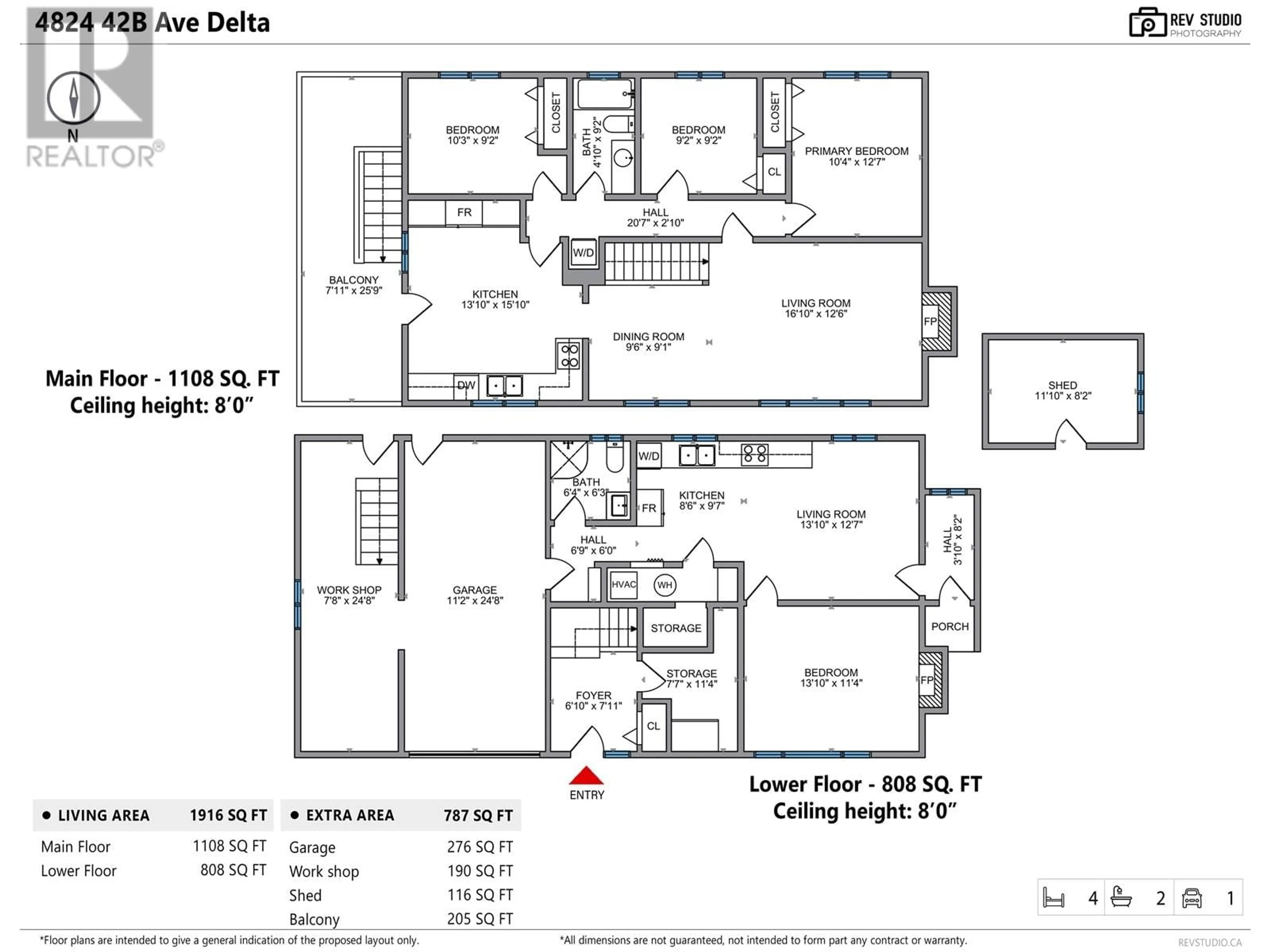 Floor plan for 4824 42B AVENUE, Delta British Columbia V4K1A4
