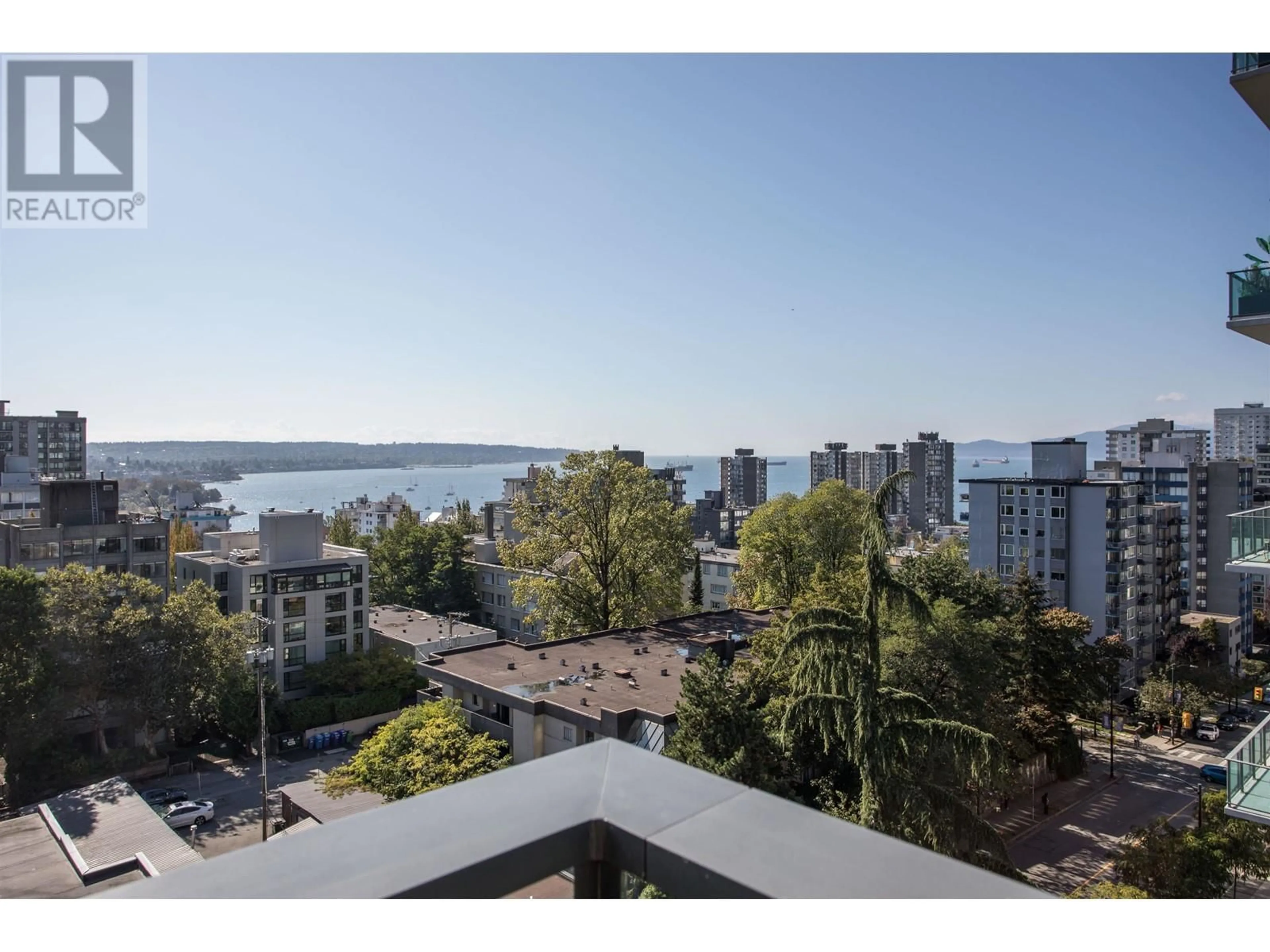 A pic from outside/outdoor area/front of a property/back of a property/a pic from drone, water/lake/river/ocean view for 1003 - 1171 JERVIS STREET, Vancouver British Columbia V6E0C9