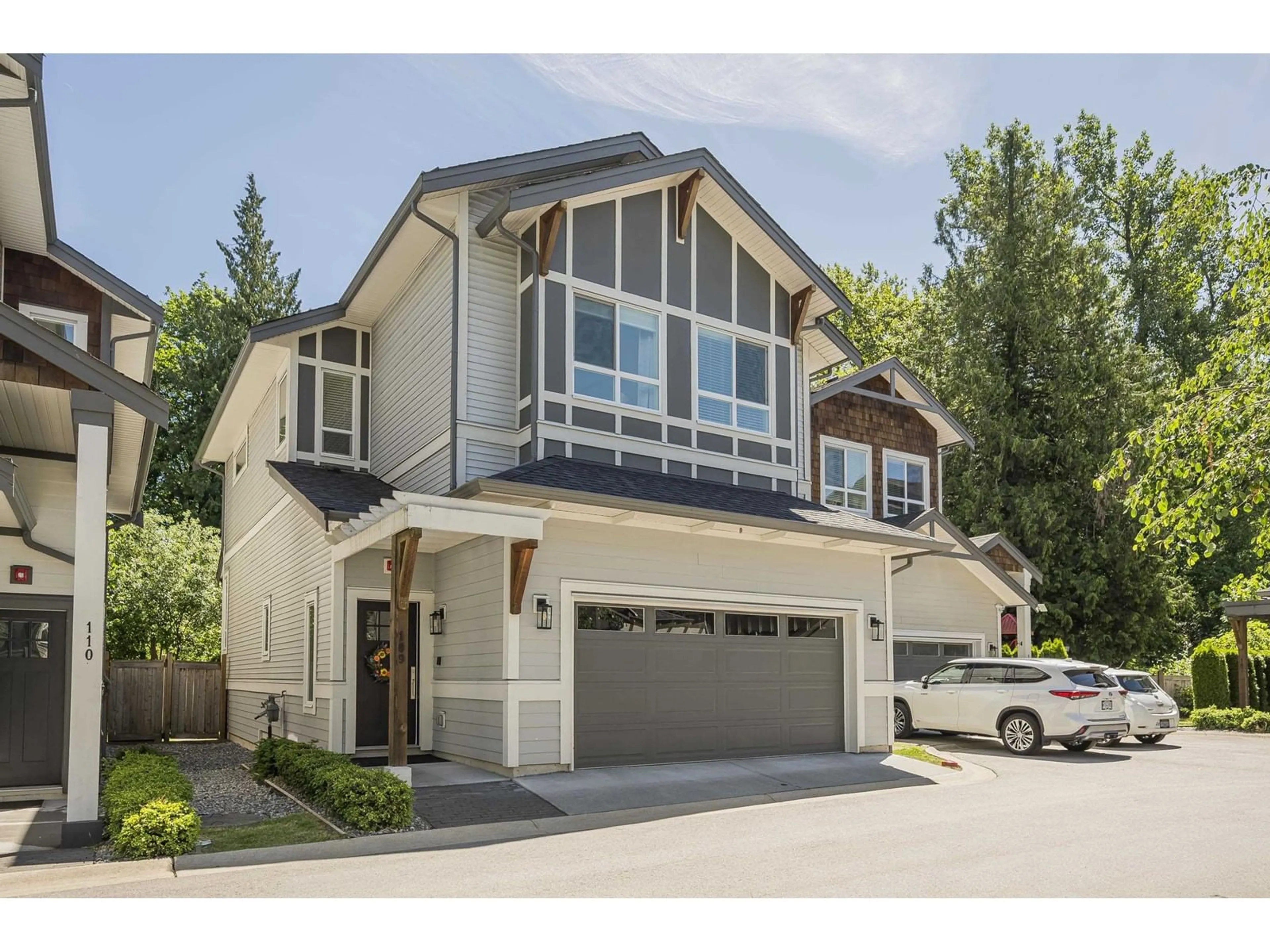 Home with vinyl exterior material, street for 109 - 8217 204B, Langley British Columbia V2Y0V6