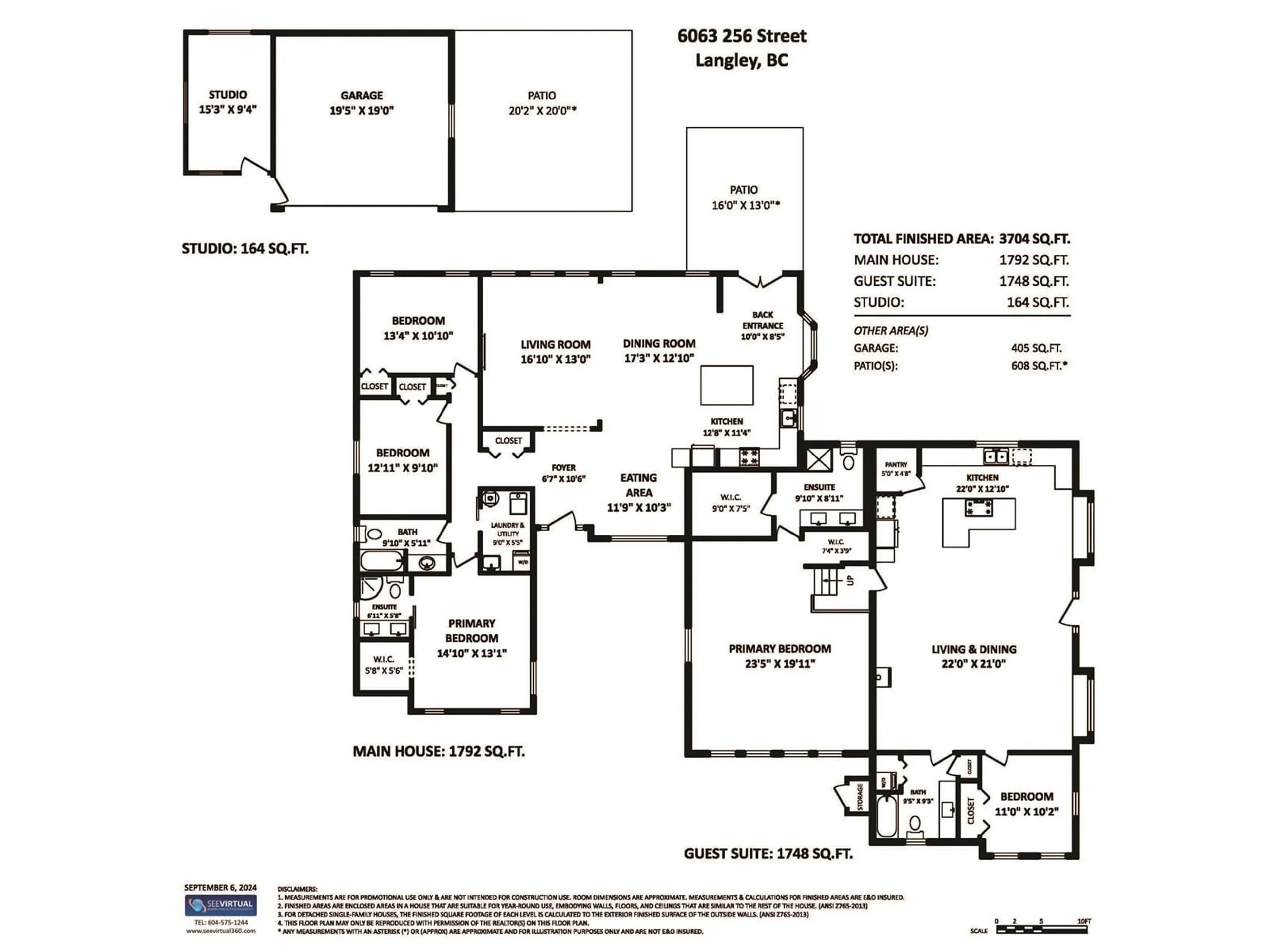 Floor plan for 6063 256, Langley British Columbia V4W1K1