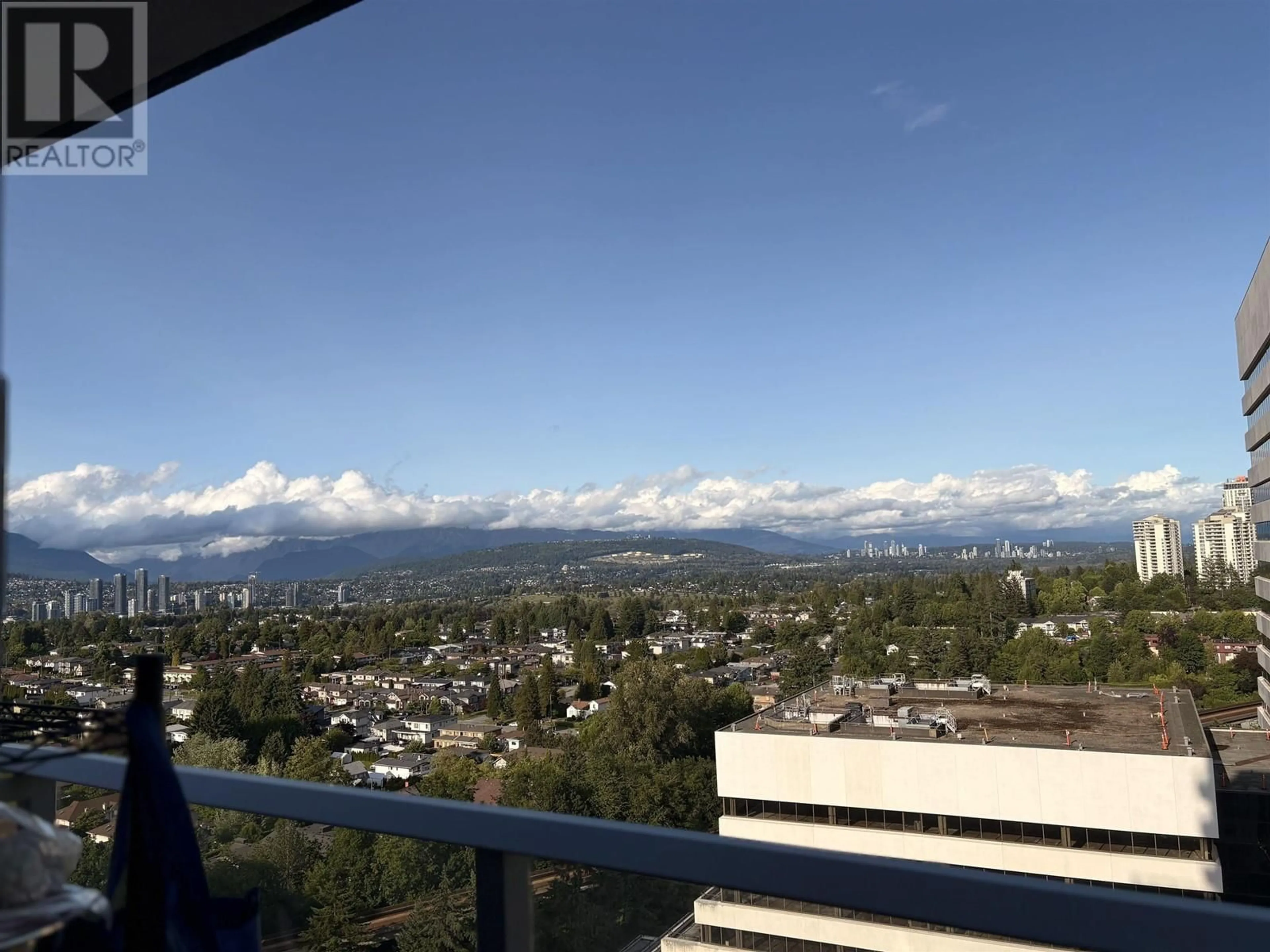 Balcony in the apartment, mountain view for 2606 - 5665 BOUNDARY ROAD, Vancouver British Columbia V5R0E4