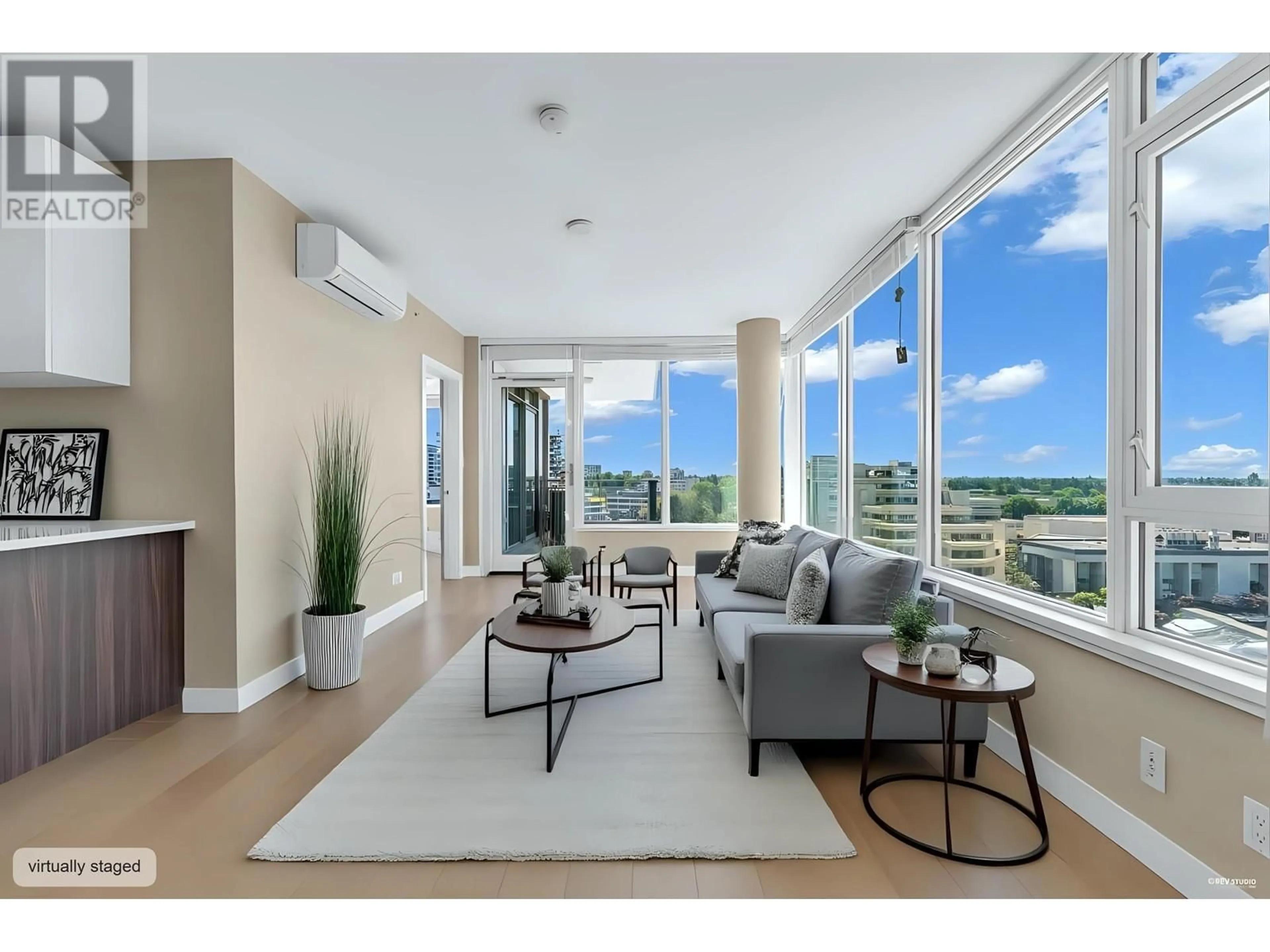 Living room with furniture, unknown for 905 - 6951 ELMBRIDGE WAY, Richmond British Columbia V7C4N1