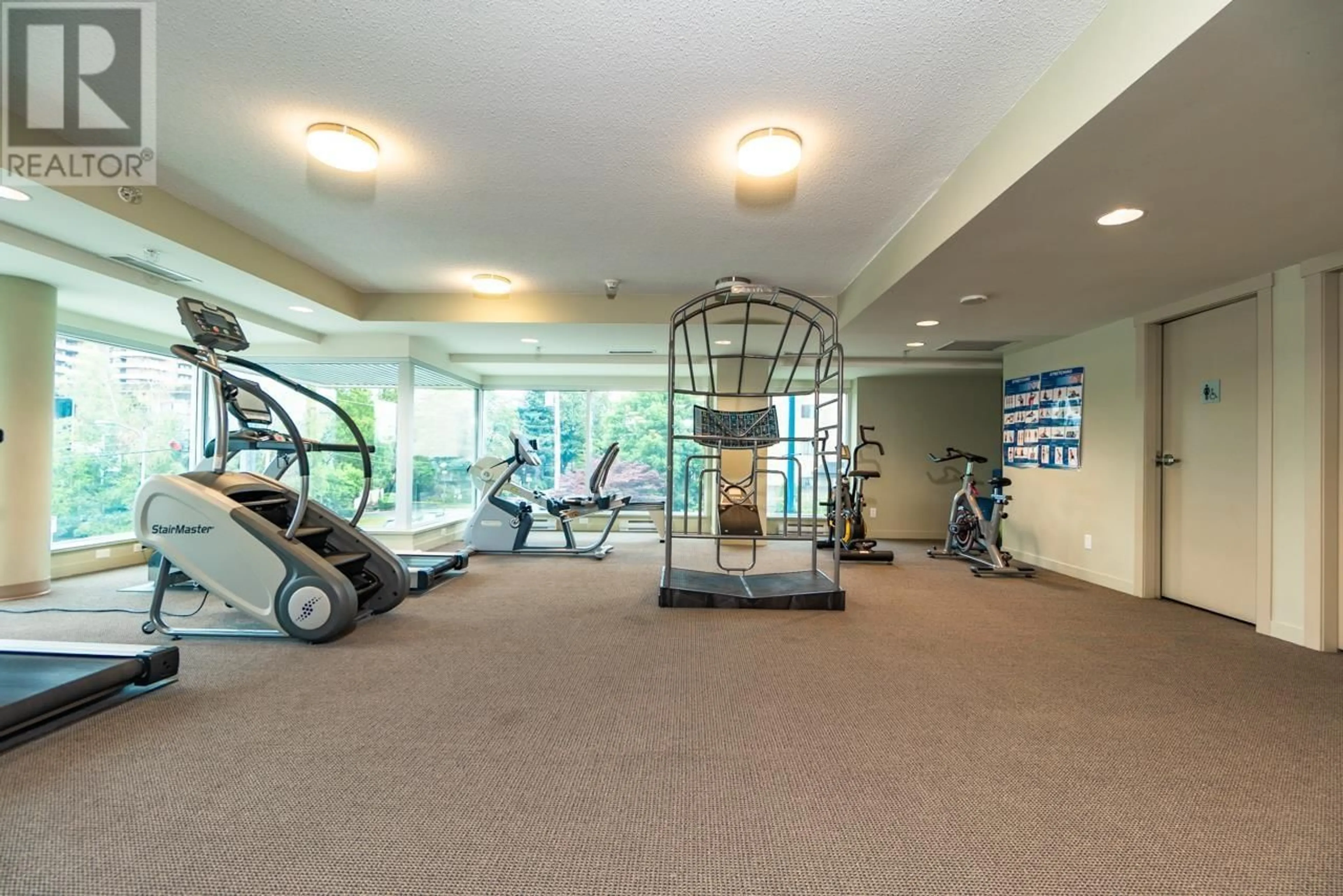 Gym or fitness room for 1109 - 6733 BUSWELL STREET, Richmond British Columbia V6Y0E3