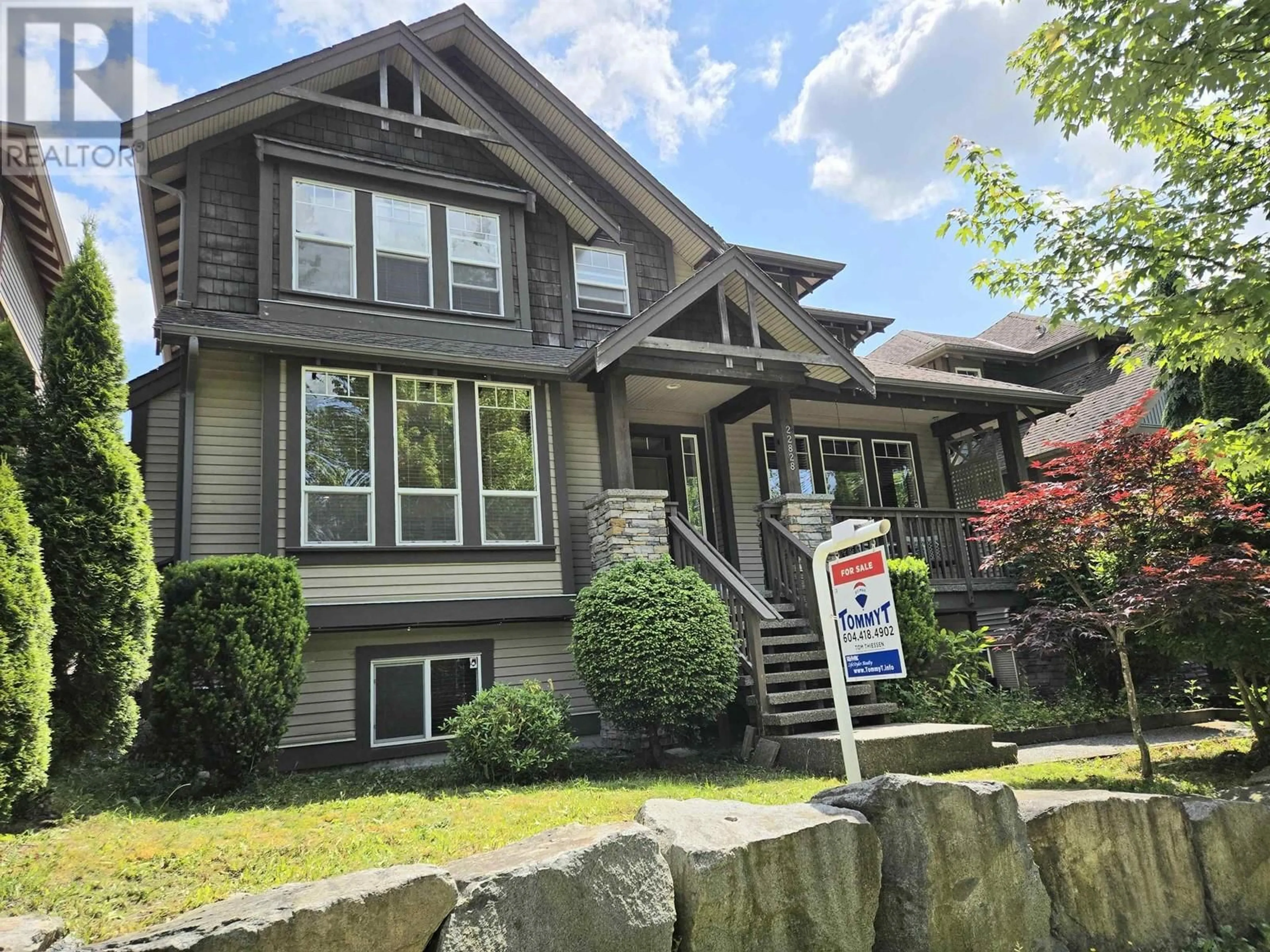 Home with vinyl exterior material, street for 22828 FOREMAN DRIVE, Maple Ridge British Columbia V4R0B2