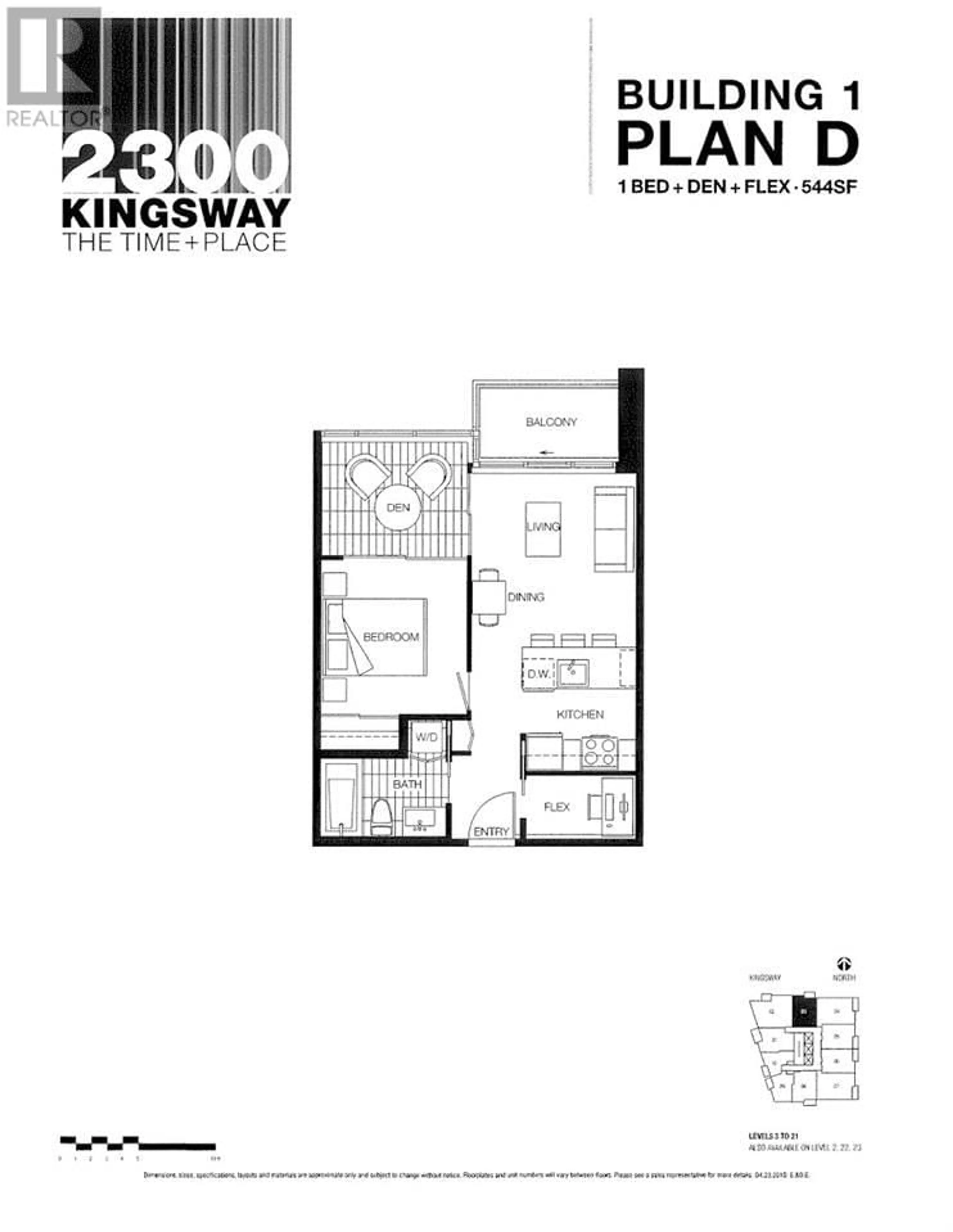 Floor plan for 2303 - 4815 ELDORADO MEWS, Vancouver British Columbia V5R0B2