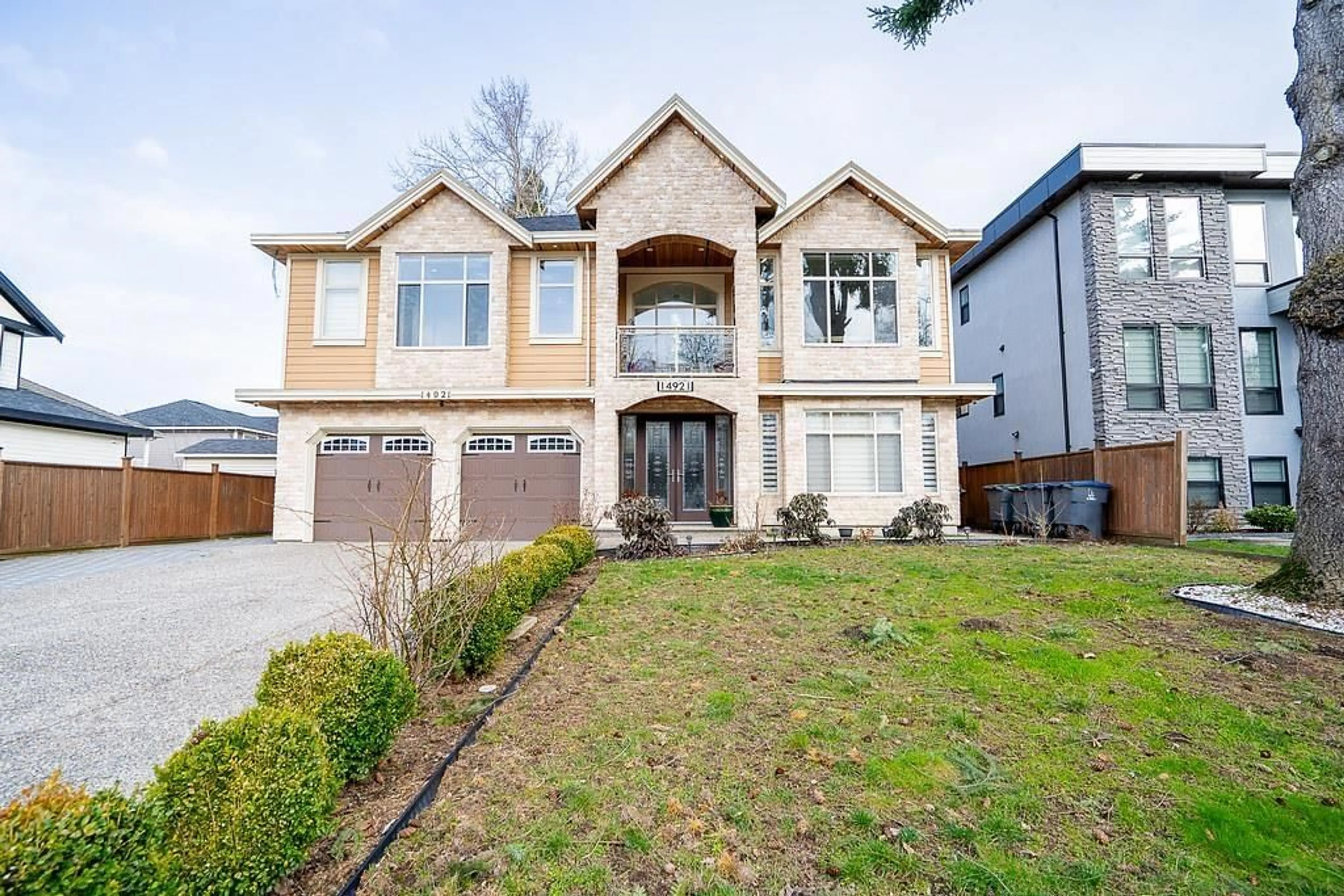Home with brick exterior material, street for 14921 90, Surrey British Columbia V3R6W2